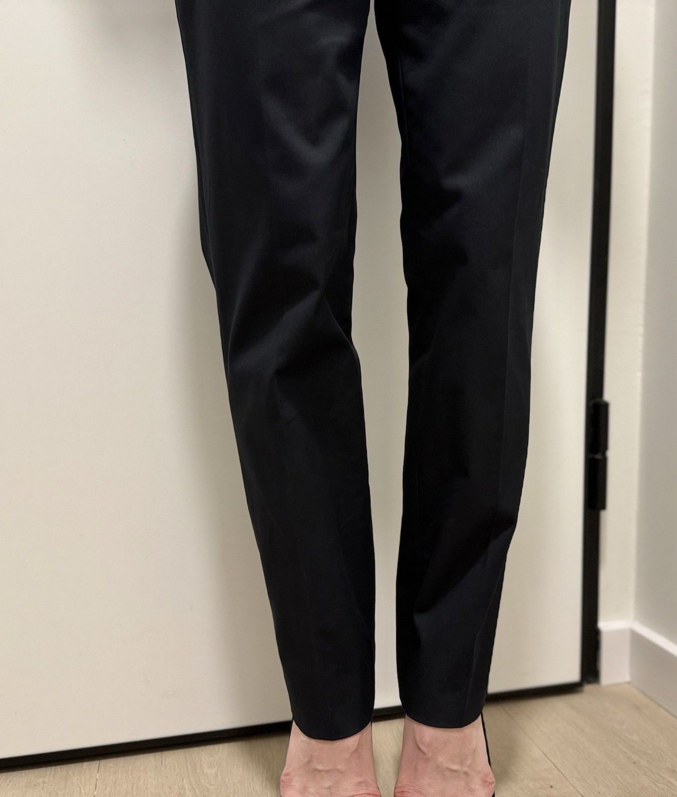 Prada Prada Women`s Classic Chino Straight Pants Mid Zip Basic Size 28" / US 6 / IT 42 - 9 Thumbnail