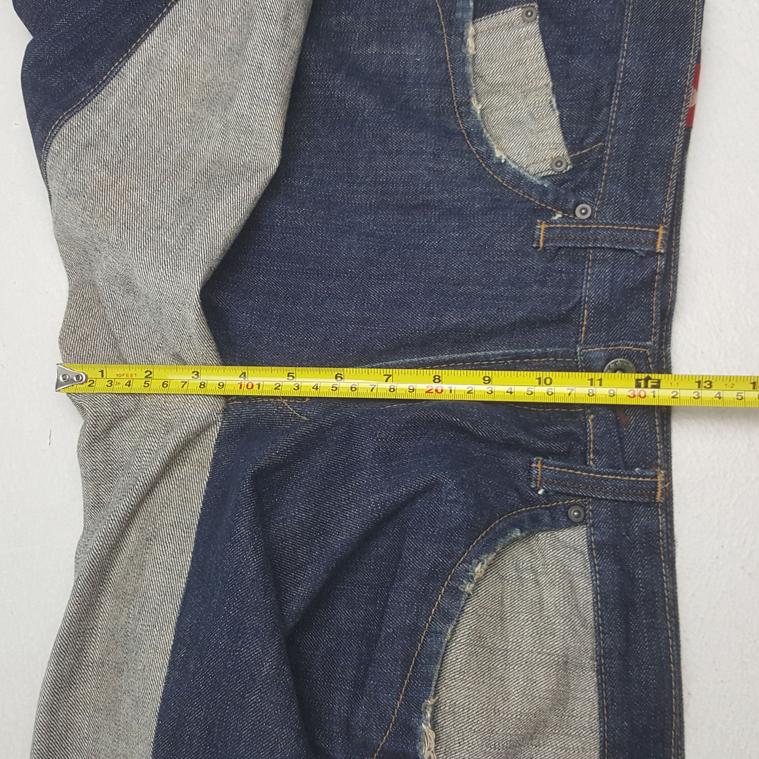Japanese Brand Vintage Blue Way Rare Style Japanese Denim Jeans RR29 Size US 34 / EU 50 - 10 Thumbnail