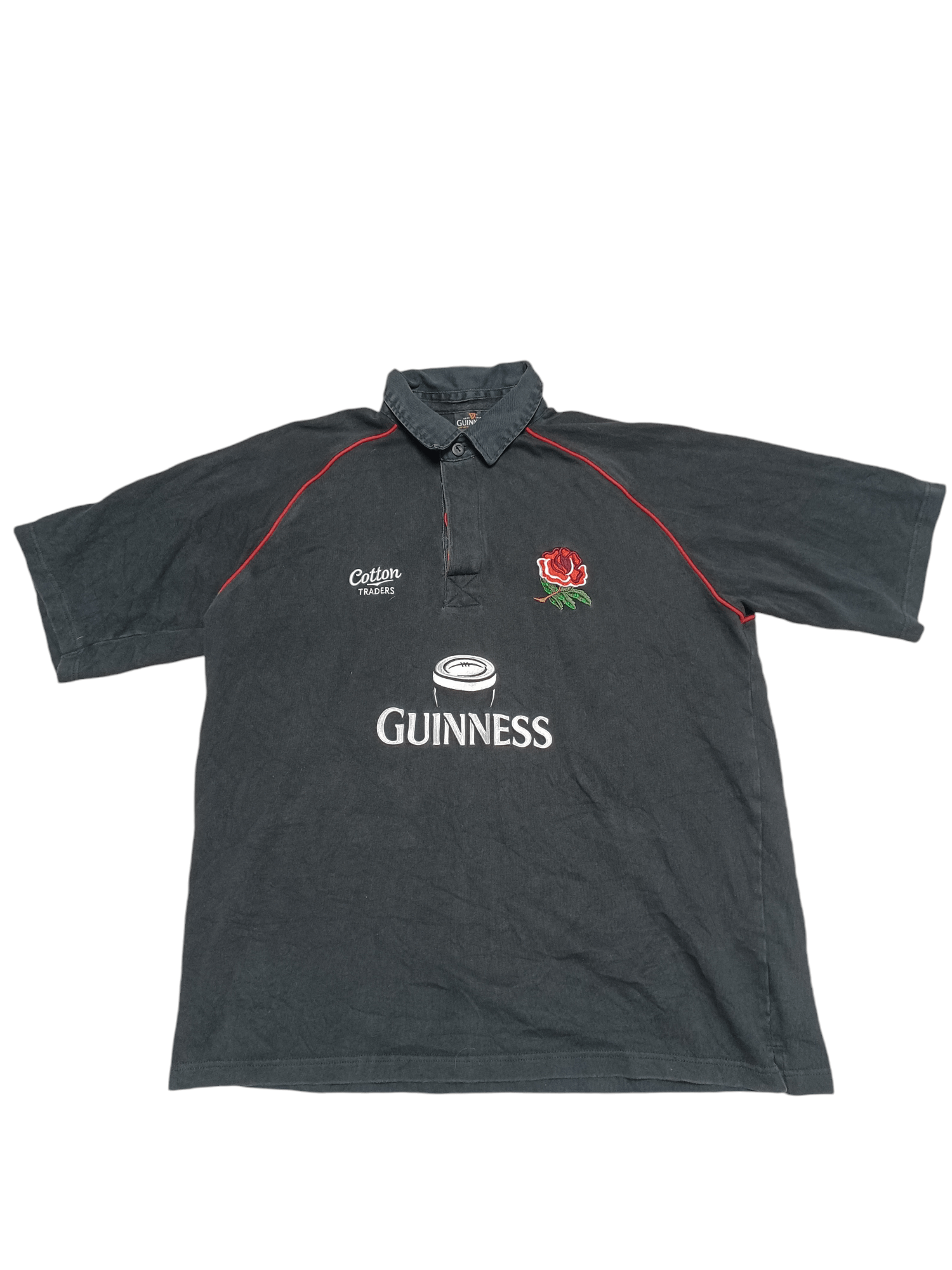 Cotton Traders GUINNESS OFFICIAL MERCH X COTTON TRADERS ENGLAND POLO SHIRT Size US XL / EU 56 / 4 - 1 Thumbnail