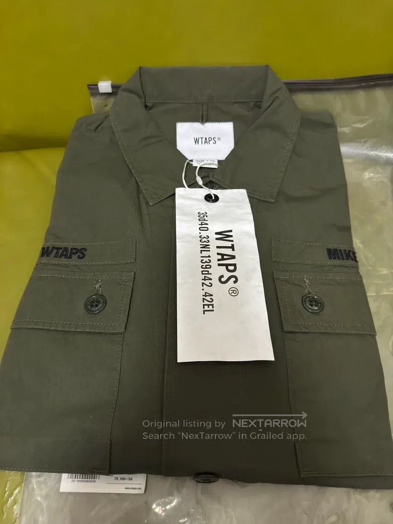 Wtaps Wtaps Four-Pocket Military Green Jacket Size US M / EU 48-50 / 2 - 1 Thumbnail