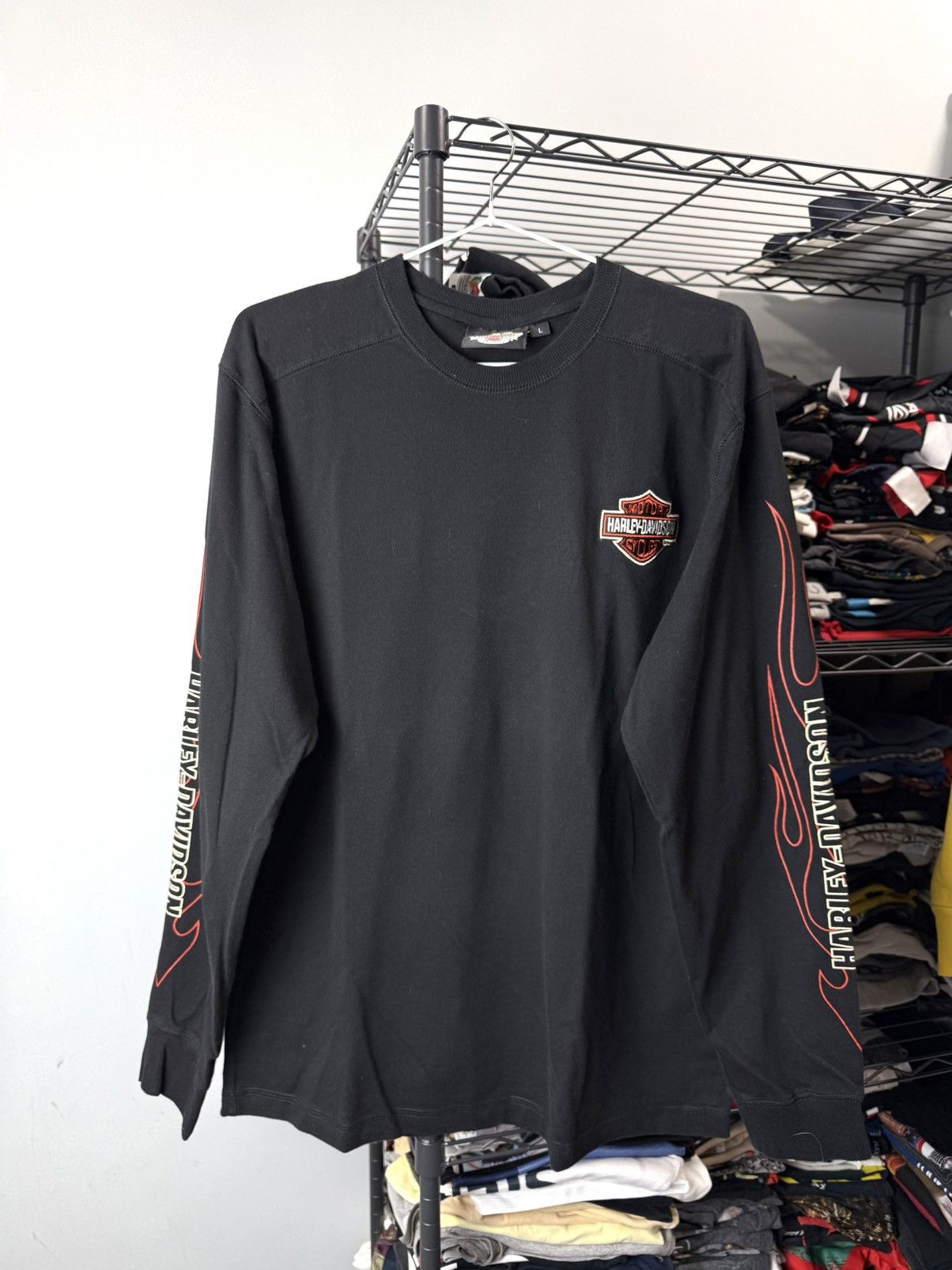 Harley Davidson Harley Davidson Vintage Sweatshirt Embroidered Logo Size US L / EU 52-54 / 3 - 2 Thumbnail