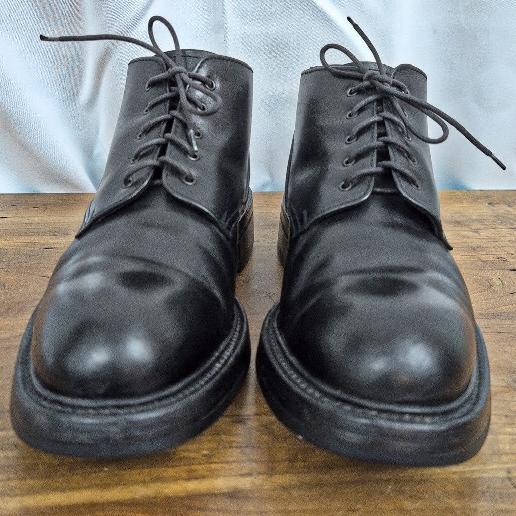 Premiata Premiata Chunky Black Leather Ankle Boots UK 10 Size US 11 / EU 44 - 9 Thumbnail