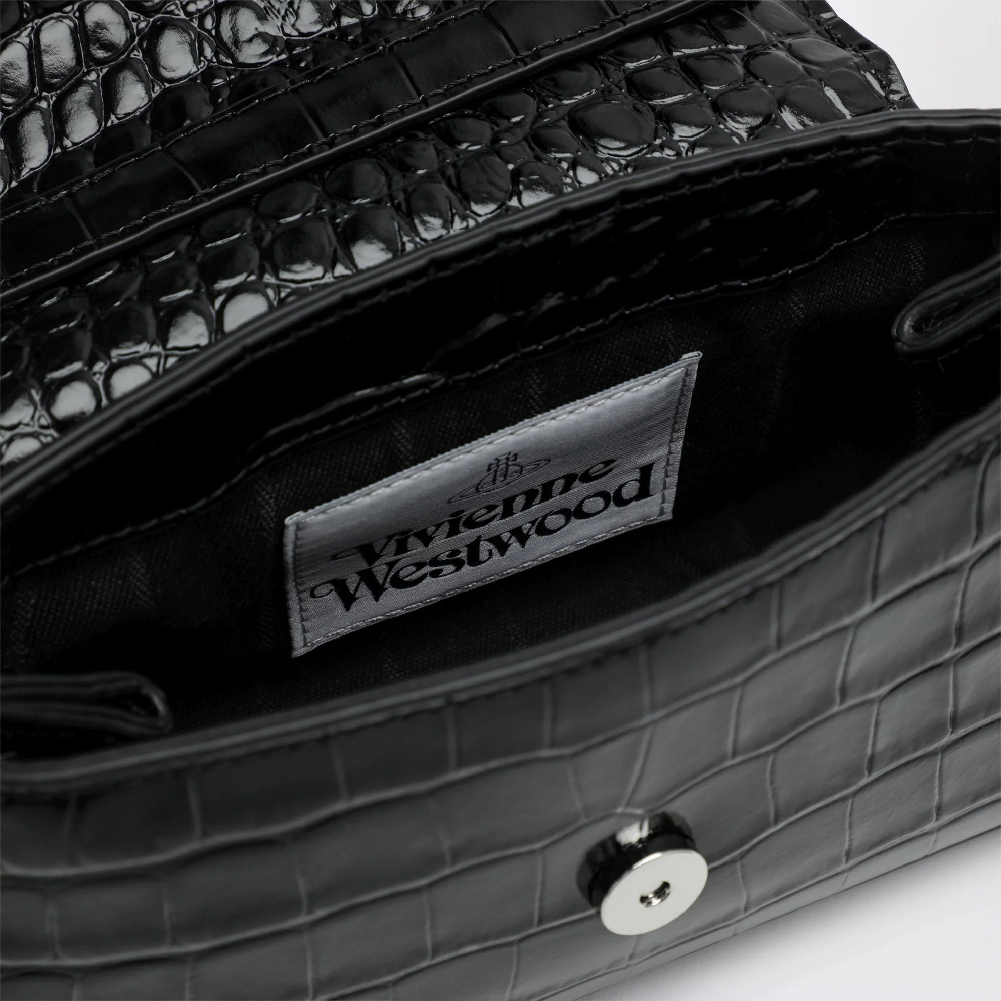 Vivienne Westwood o1d2blof0526 Size: OS / Patent Leather Bag in Black Size ONE SIZE - 5 Thumbnail
