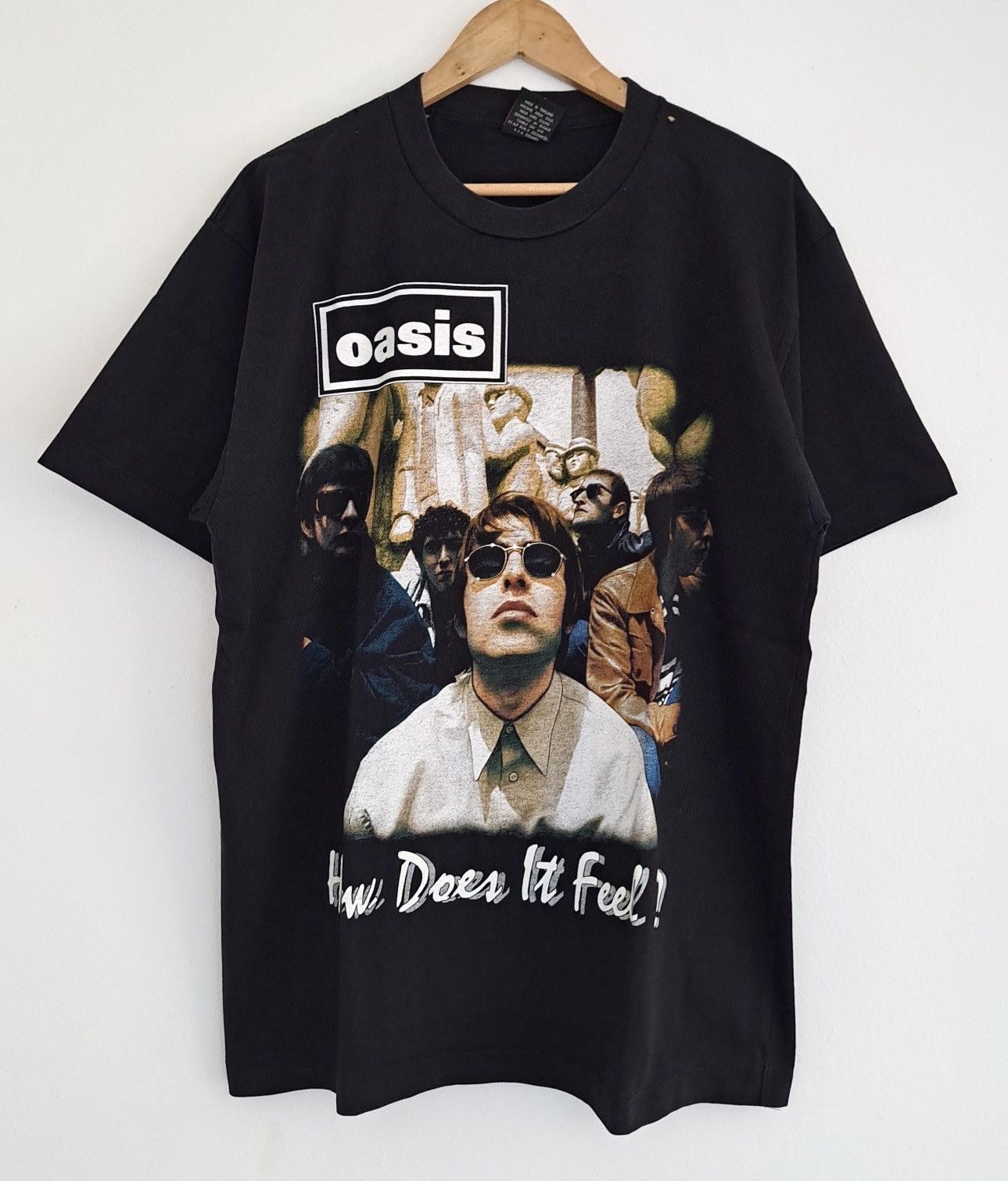 Band Tees OASIS x HOW DOES IT FEEL x Vintage T-Shirt Size US L / EU 52-54 / 3 - 1 Thumbnail