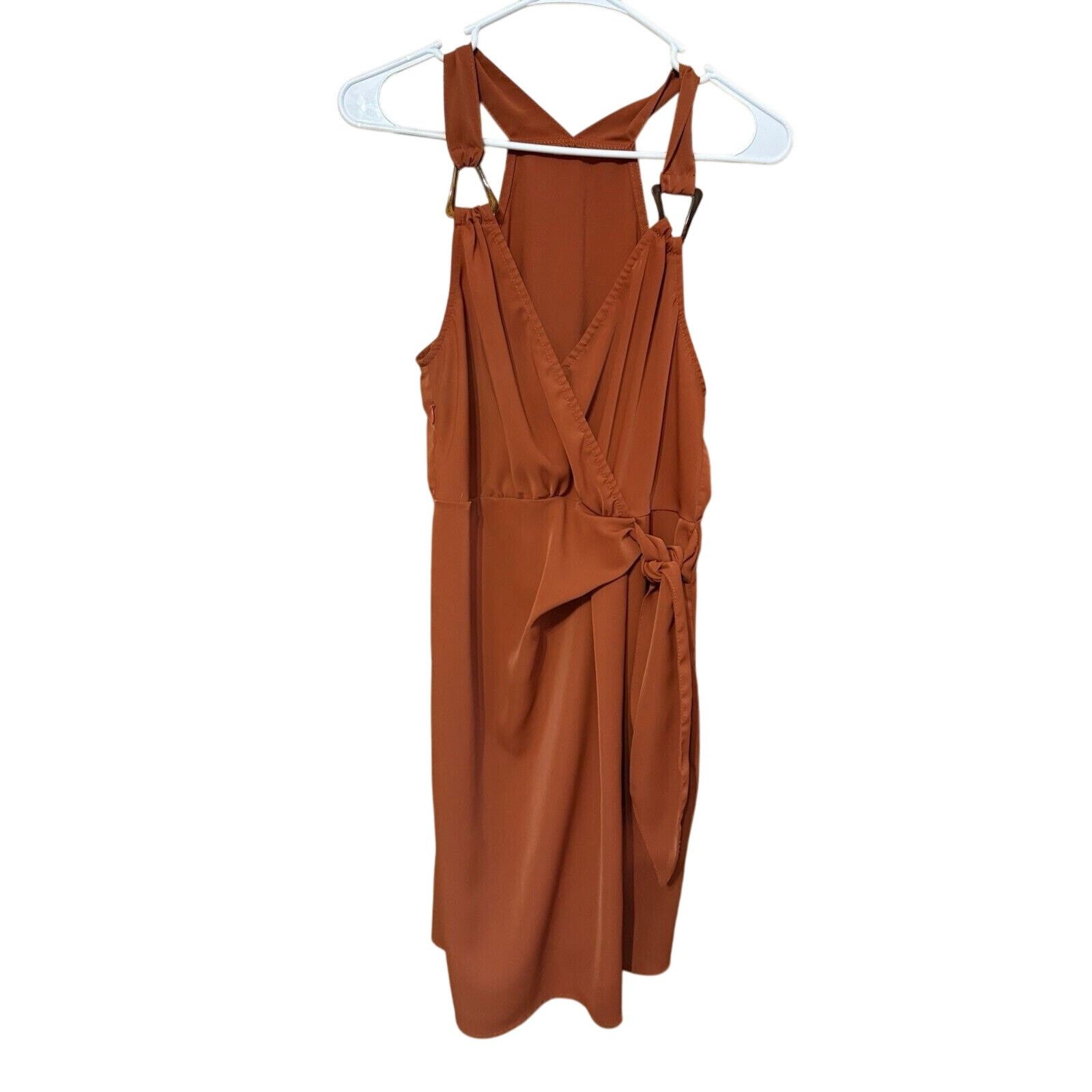 Shein SHEIN V-Neck Wrap Dress Size M / US 6-8 / IT 42-44 - 2 Thumbnail