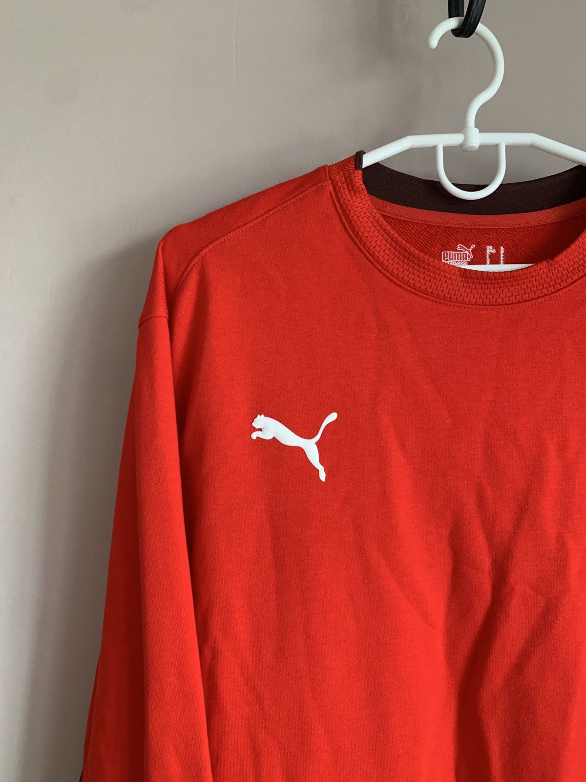Puma Bahrain Football Sweatshirt Puma Soccer Red Size L Size US L / EU 52-54 / 3 - 3 Thumbnail