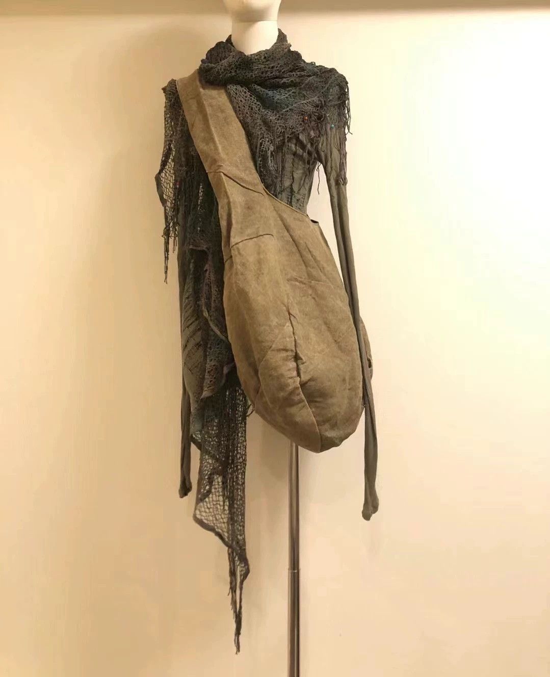 Alfredo Bannister Alfredo Bannister Khaki Wasteland Big Pocket Crossbody Size ONE SIZE - 1 Thumbnail