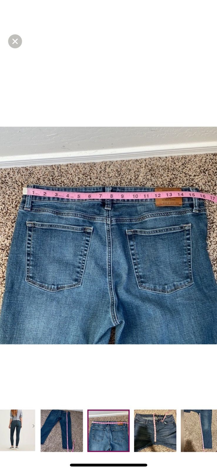 Lucky Brand Lucky brand Lolita skinny jeans size 12 Size 34" / US 12 / IT 48 - 7 Thumbnail