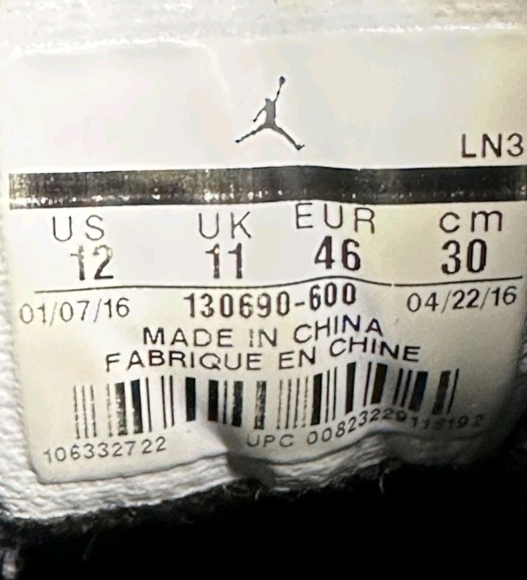 Jordan Brand Nike Air Jordan Retro 12 Alternate Gym Red Size 12 Men Size US 12 / EU 45 - 7 Thumbnail