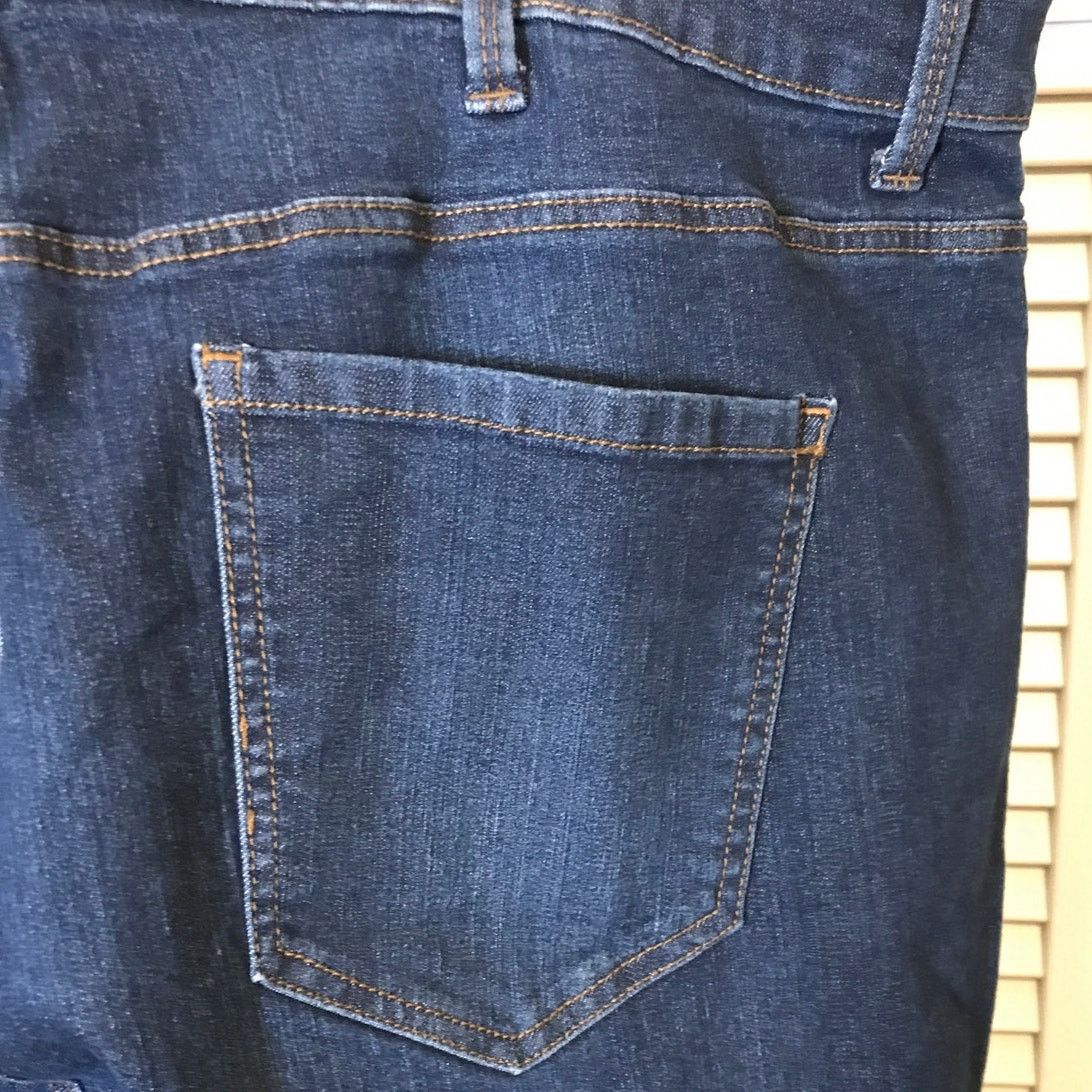 Gloria Vanderbilt Gloria Vanderbilt Amanda High Rise Straight Denim Jeans 24W Size 22" - 9 Thumbnail