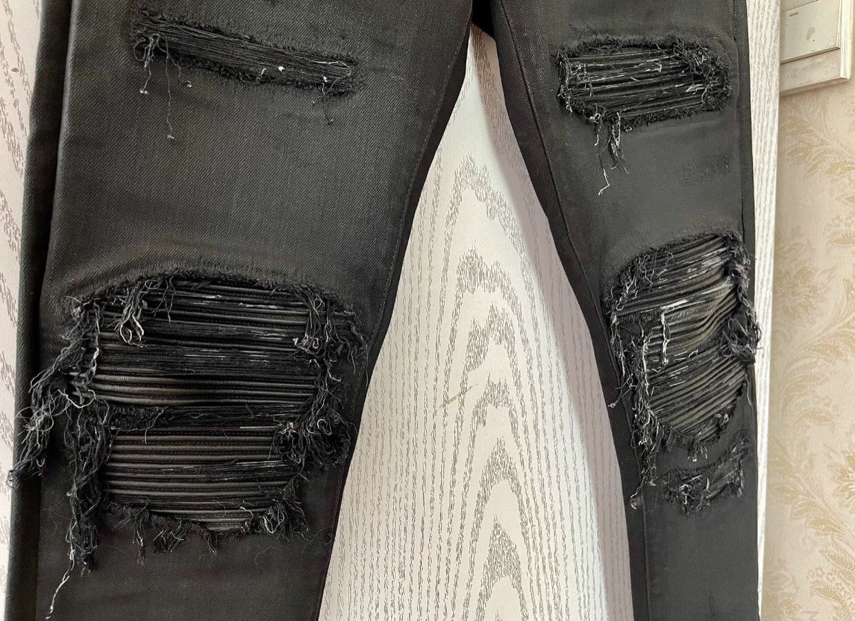 Amiri Amiri 16AW Wax MX1 jeans 2412-Nextarrow Size US 29 - 4 Thumbnail