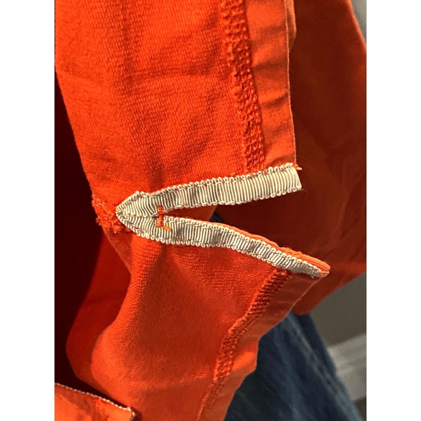 Elie Tahari Elie Tahari Orange Stretch Zippered Mock SWEATER XL Extra Large Mens Size US XL / EU 56 / 4 - 6 Thumbnail