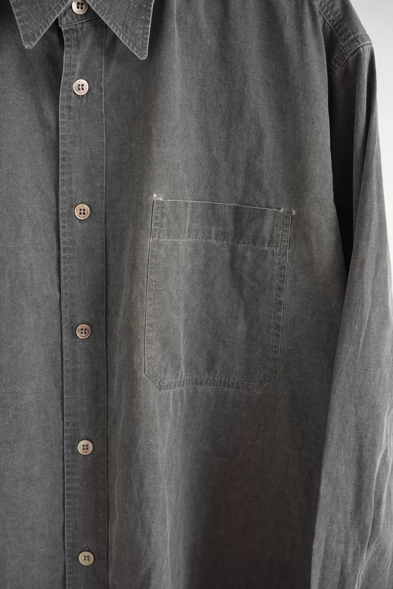 Yohji Yamamoto Yohji Yamamoto 90s Y's for men Faded Cotton Shirt One Size Size US M / EU 48-50 / 2 - 4 Thumbnail