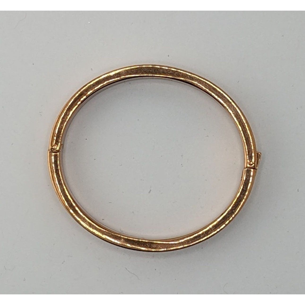 J.Crew J.Crew Preppy Gold-Tone Hinged Bangle Bracelet Size ONE SIZE - 5 Thumbnail