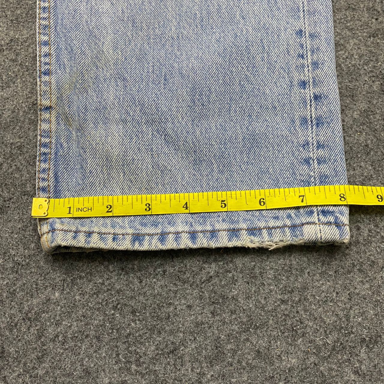 Levi's Vintage Clothing Vintage 90s Levis 501 Distressed denim Kurt Cobain Style Size US 34 / EU 50 - 8 Thumbnail