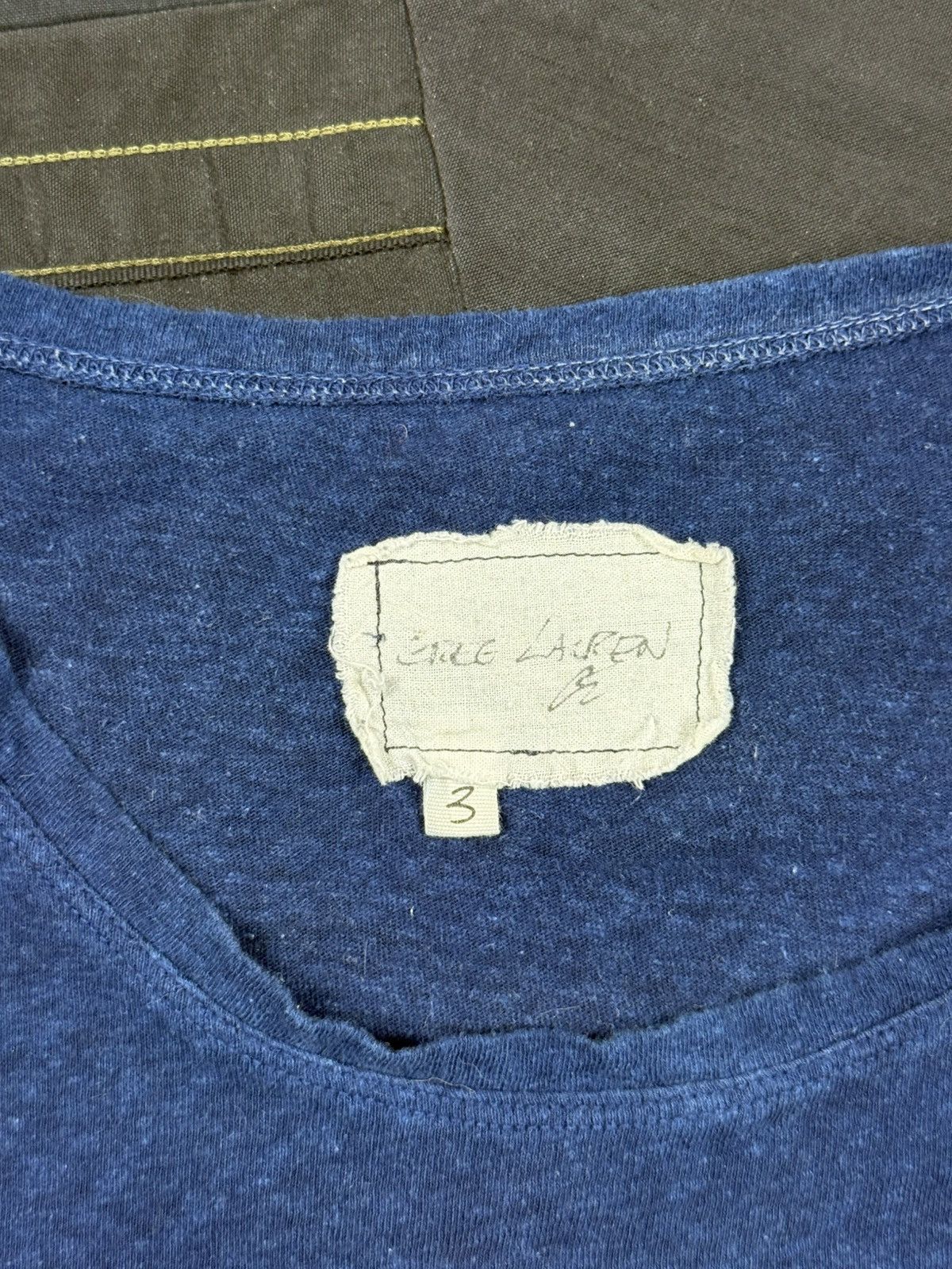 Greg Lauren Indigo Horizon Tee Size US L / EU 52-54 / 3 - 4 Thumbnail