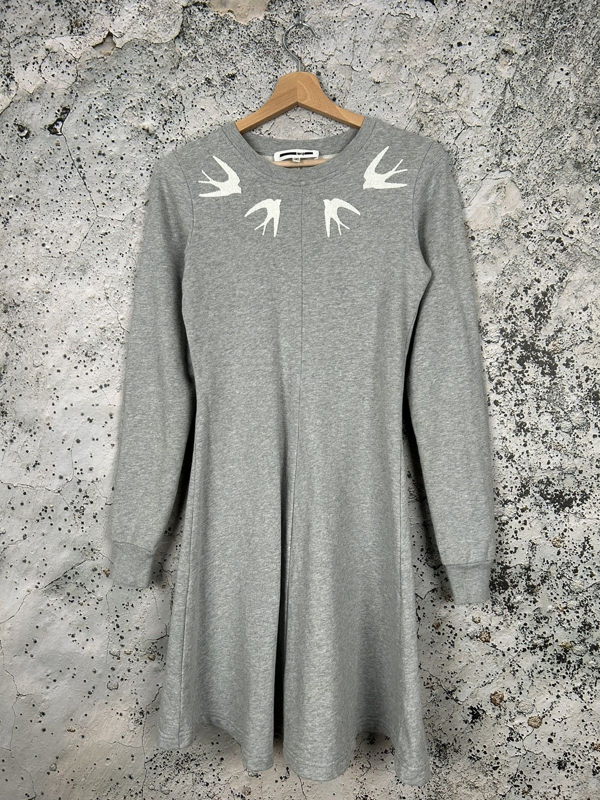 Alexander McQueen Alexander McQueen Grey Dress Designer Rare Hype Luxury Size XS / US 0-2 / IT 36-38 - 1 Thumbnail