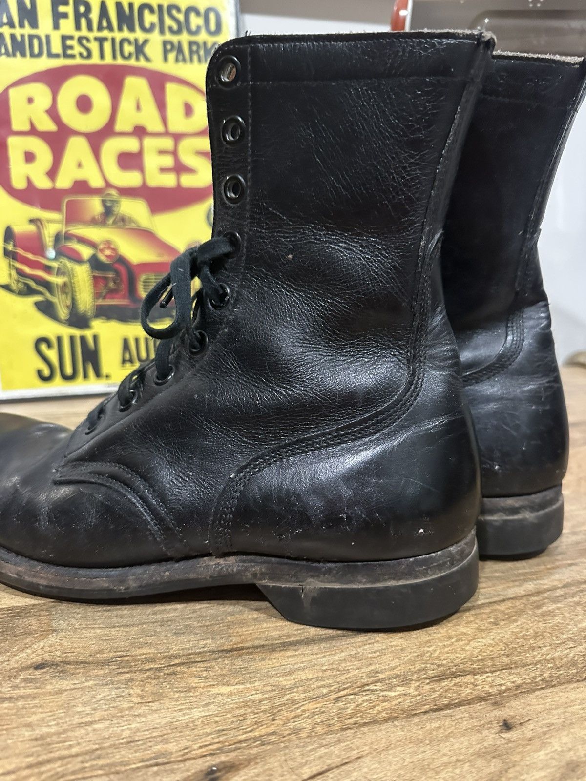 Vintage Vintage 1965 US Military Jump Boots BF Goodrich Size 10 Size US 10 / EU 43 - 5 Thumbnail