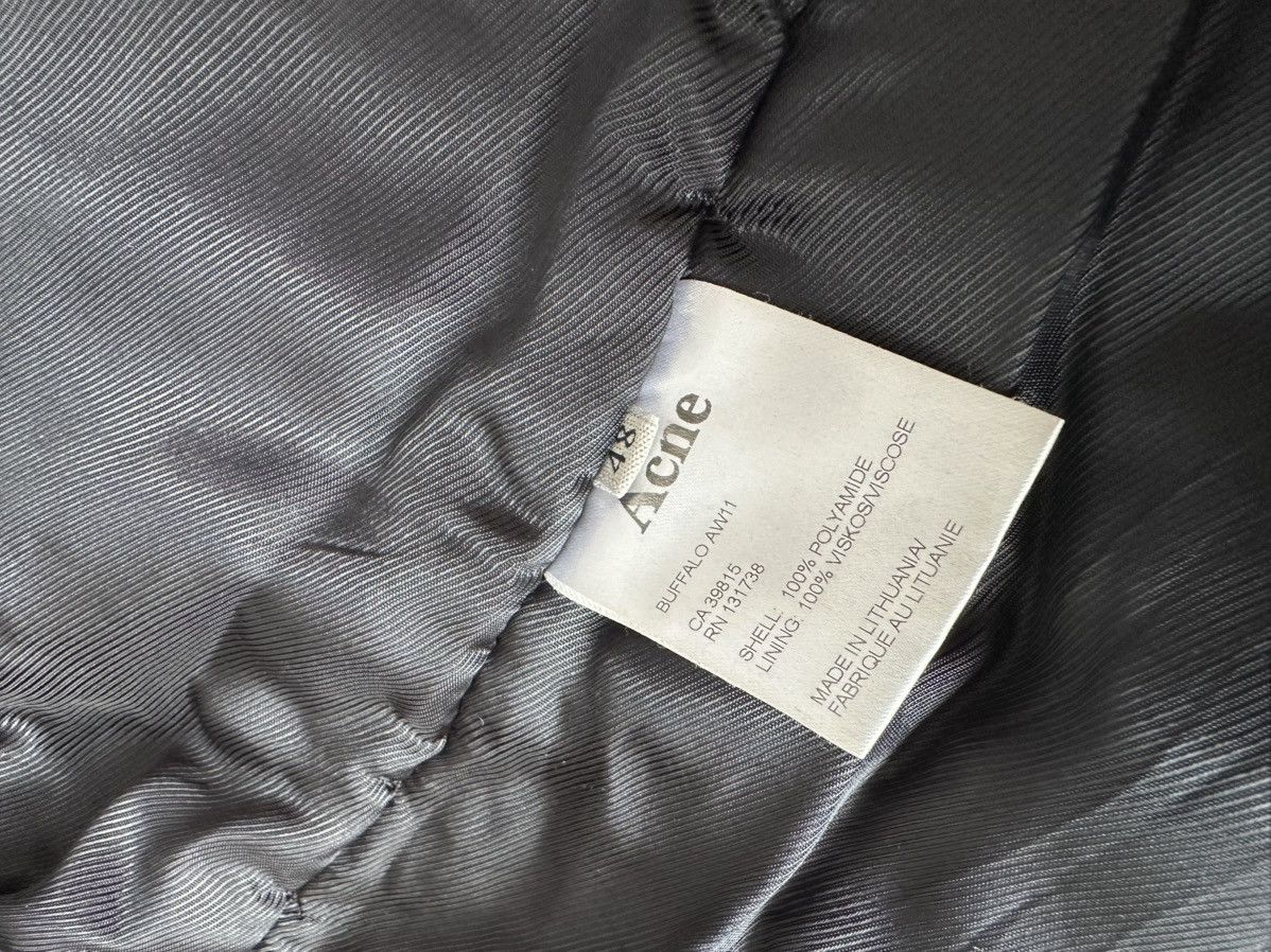 Acne Studios AW11 Acne Studios Buffalo Waxy Bomber Jacket Size US M / EU 48-50 / 2 - 7 Thumbnail