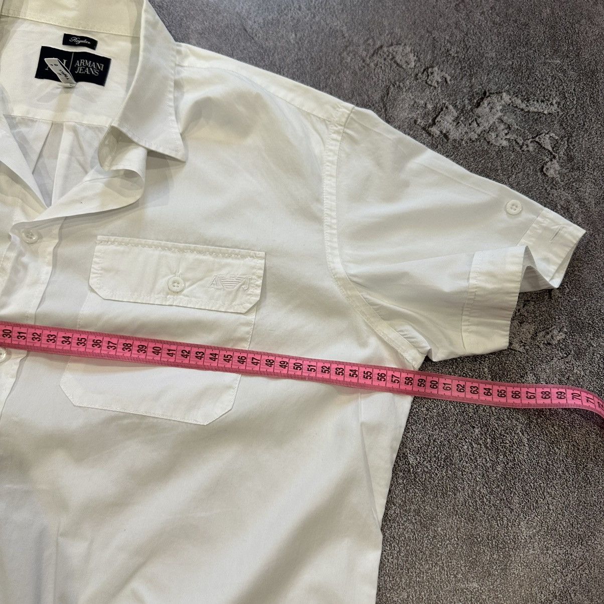 Armani Armani Jeans Short Sleeve Shirt Size M-L Size US M / EU 48-50 / 2 - 12 Thumbnail