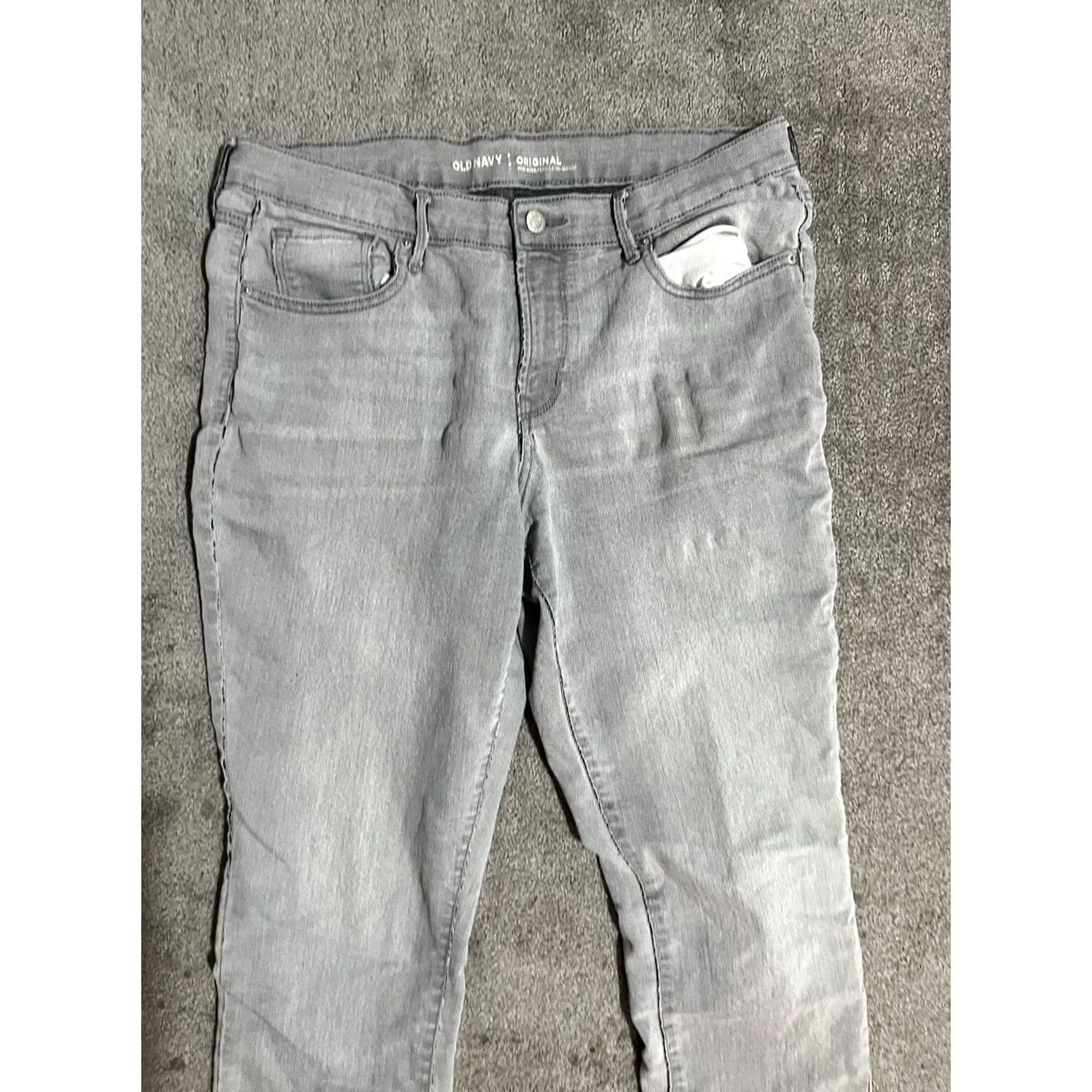Old Navy Old Navy Womens Jeans Size 12 Regular Gray Mid Rise Size 34" / US 12 / IT 48 - 2 Thumbnail