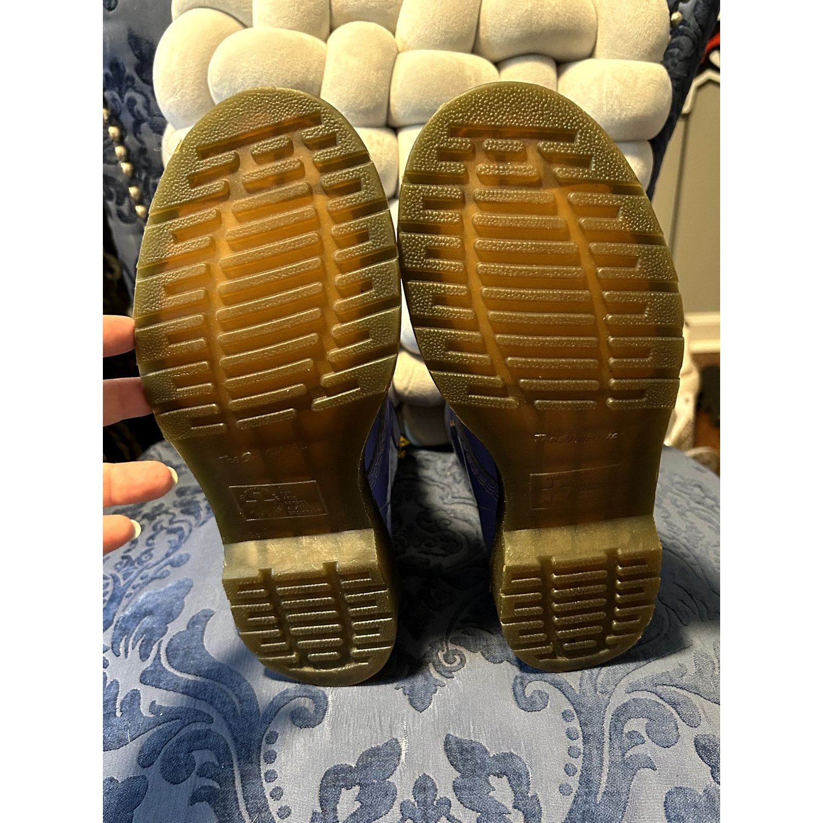 Dr. Martens Dr Martens 1460 Hyacinth Blue Patent Leather size 8/EU 39 Size US 8 / IT 38 - 8 Thumbnail