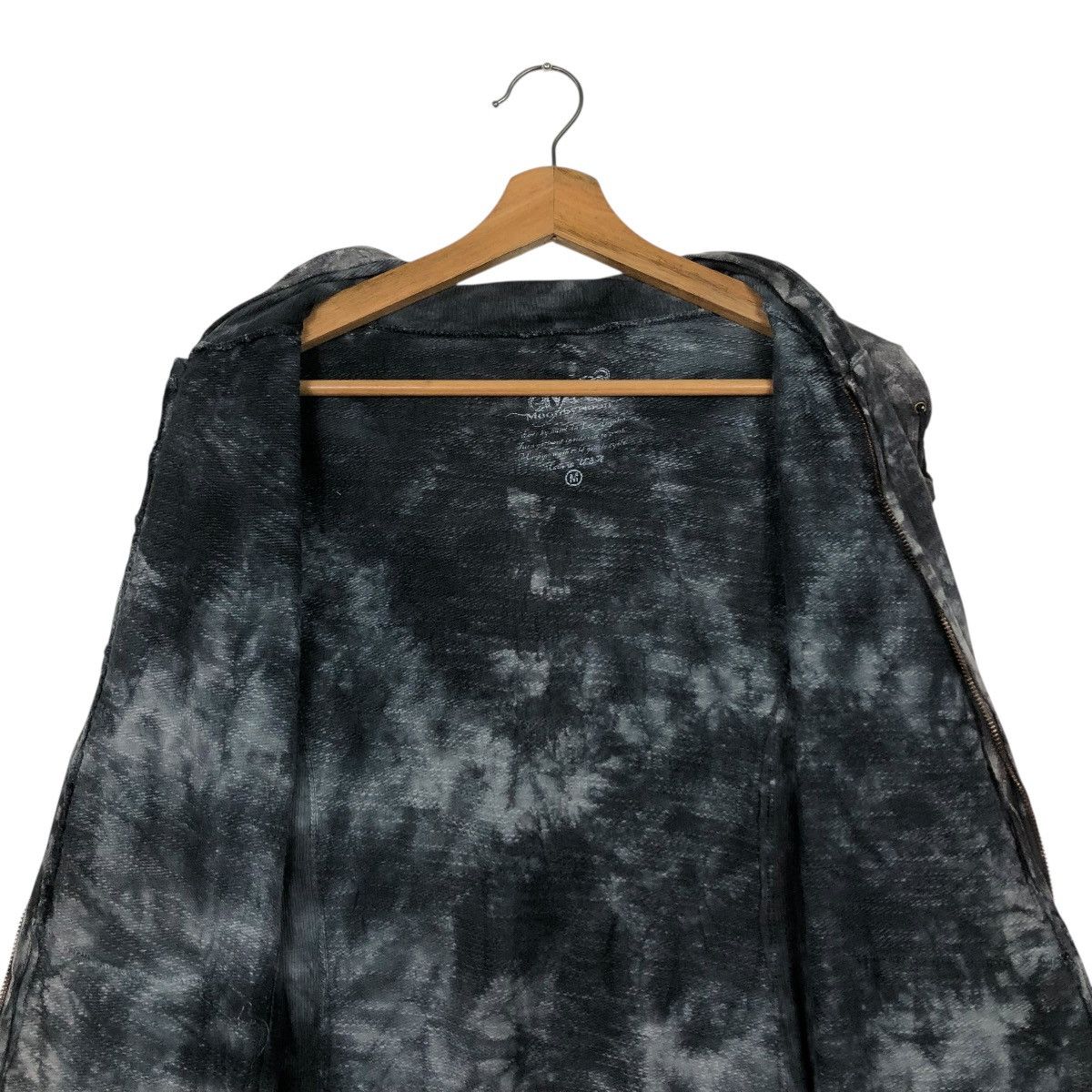 Vintage 🔥DISTRESSED PUNK BIKER ZIPPER JACKET MOON ACID WASH STYLE Size US M / EU 48-50 / 2 - 16 Thumbnail