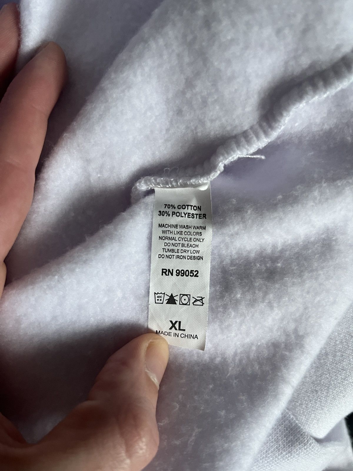 (B).Stroy × Virgil Abloh 2020 (B).Stroy x Virgil Abloh Boys Don’t Cry Hoodie Size XL Size US XL / EU 56 / 4 - 8 Thumbnail
