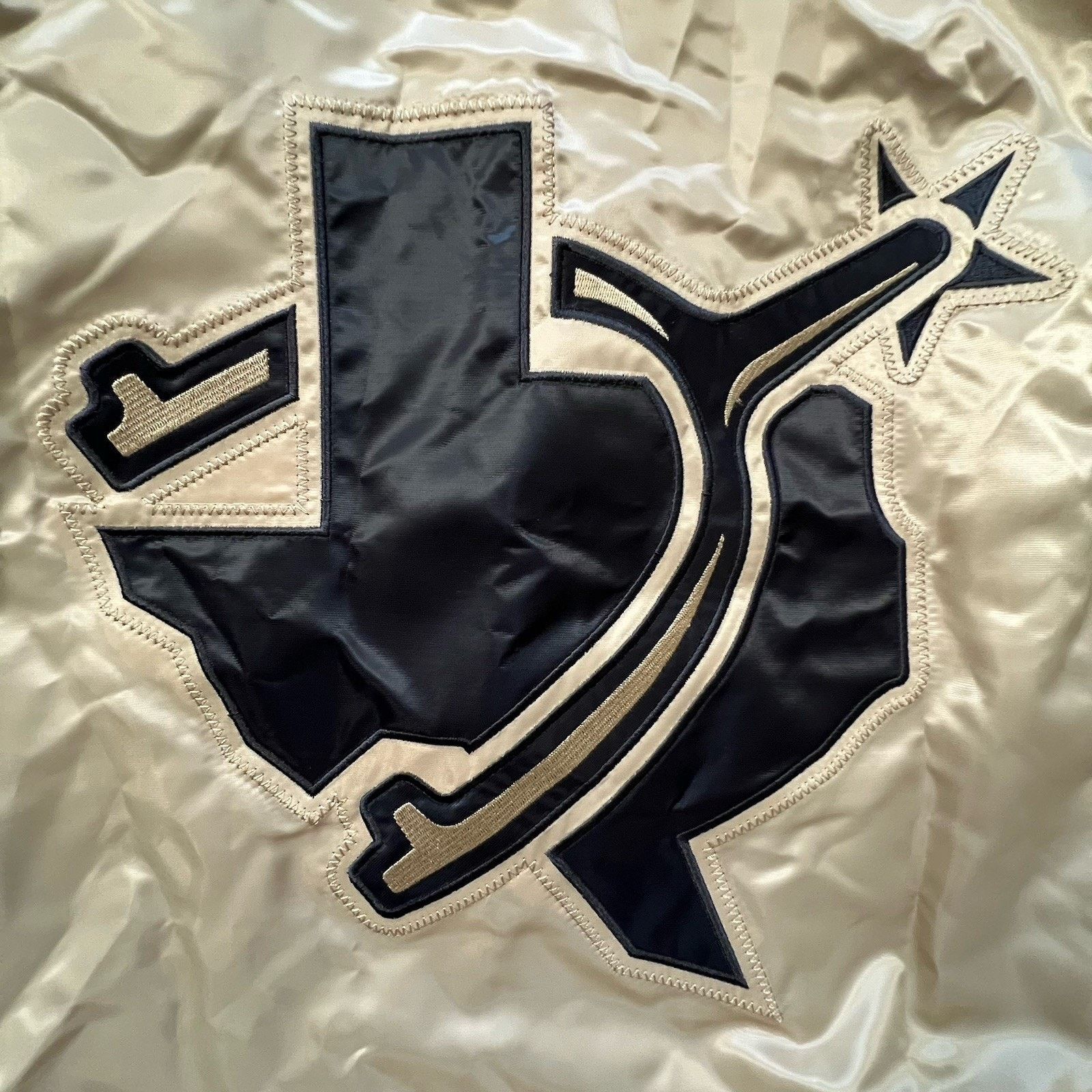 Starter Starter Texas Rangers Black Label Jacket Quilt Lined Snap Size US M / EU 48-50 / 2 - 6 Thumbnail