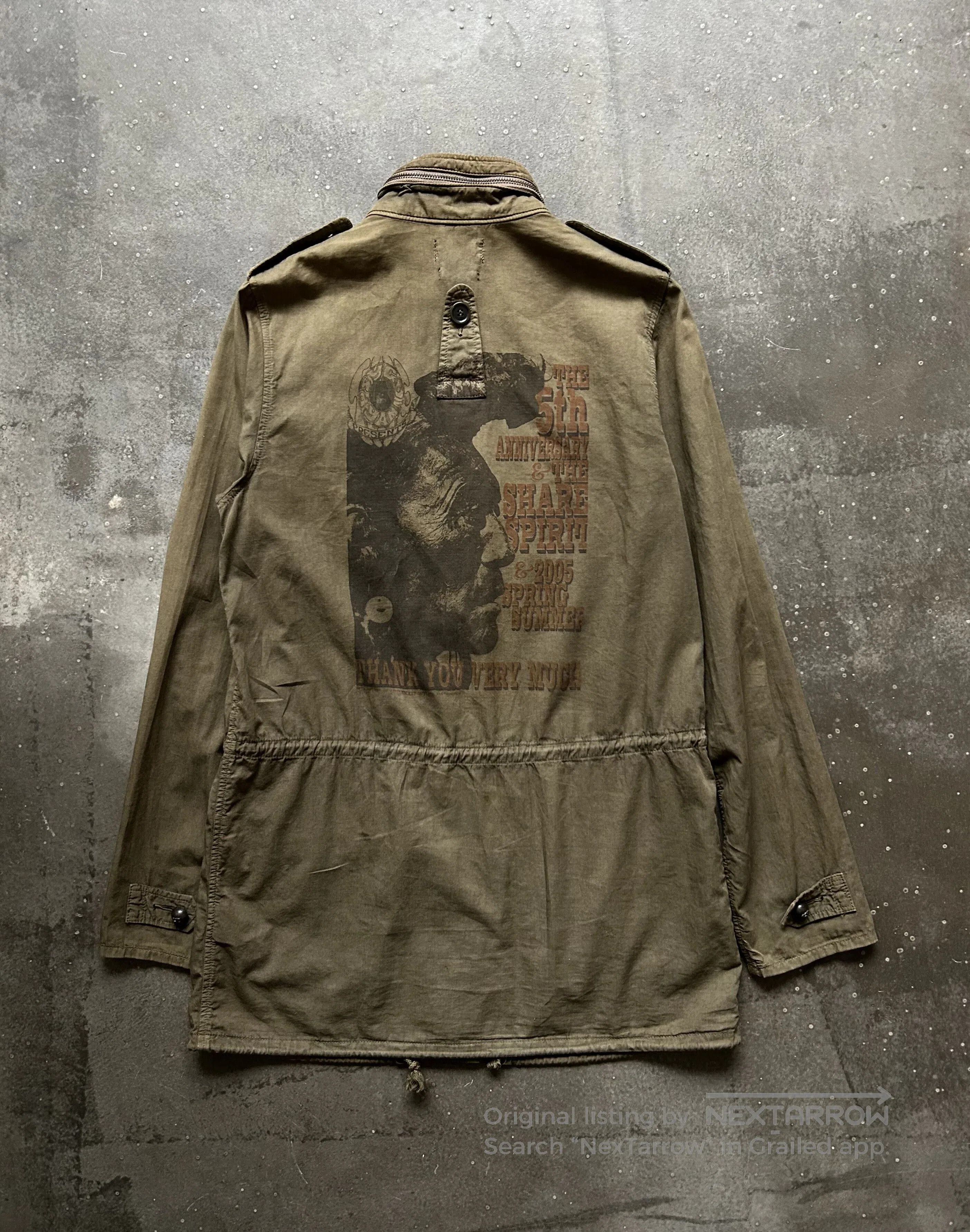 Share Spirit Homme SHARE SPIRIT Hunting Jacket with Badge. Size US S / EU 44-46 / 1 - 2 Thumbnail