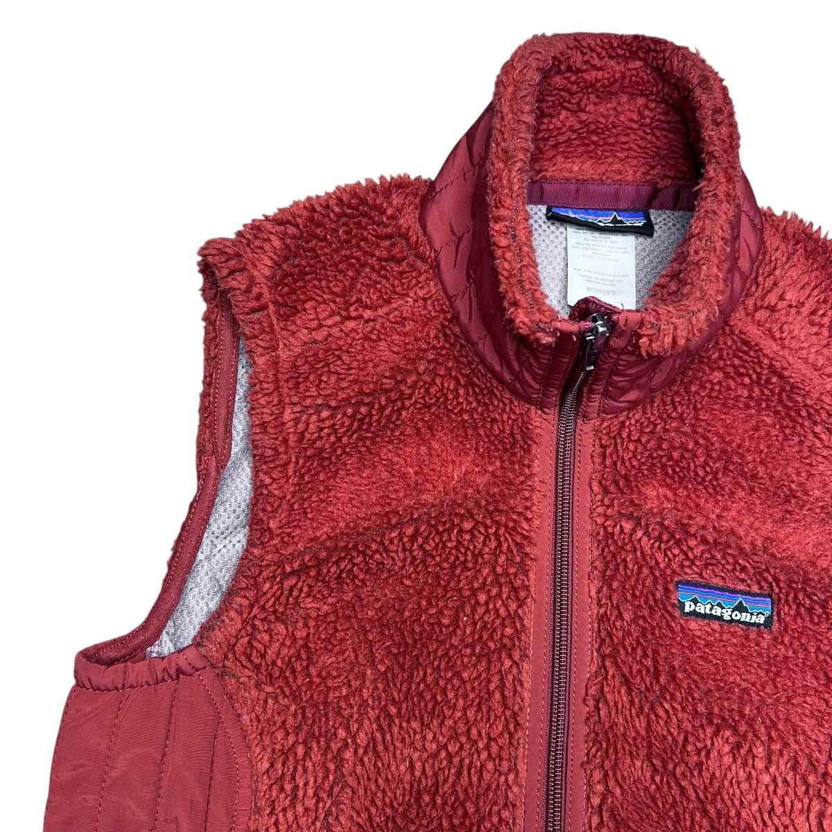 Patagonia Patagonia Retro-X Women’s Zip Up Rust Orange Pile Vest Sz S Size S / US 4 / IT 40 - 8 Thumbnail