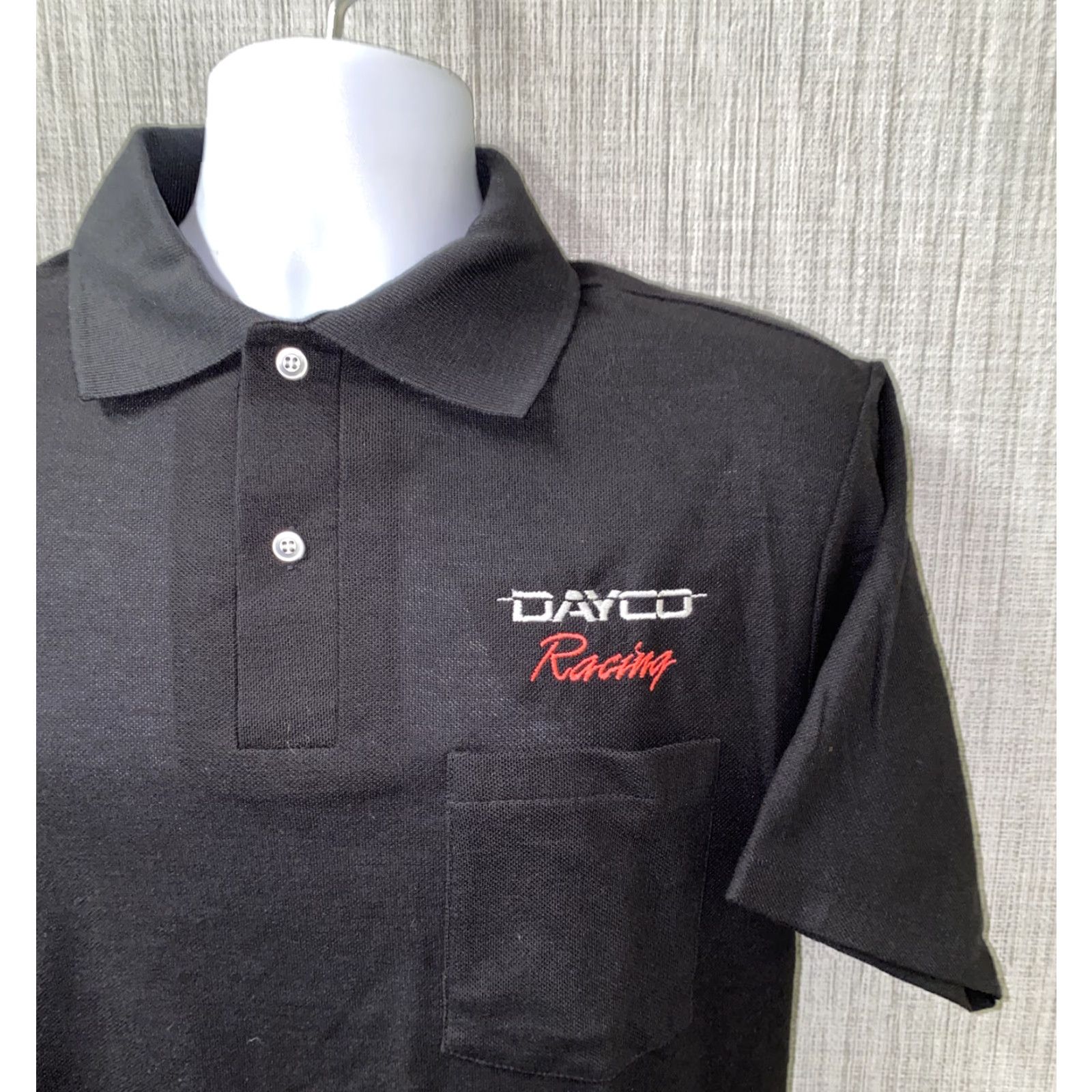 Vintage Swingster Polo Shirt Mens Black Short Sleeve Golf Size L USA Made Size US L / EU 52-54 / 3 - 2 Thumbnail