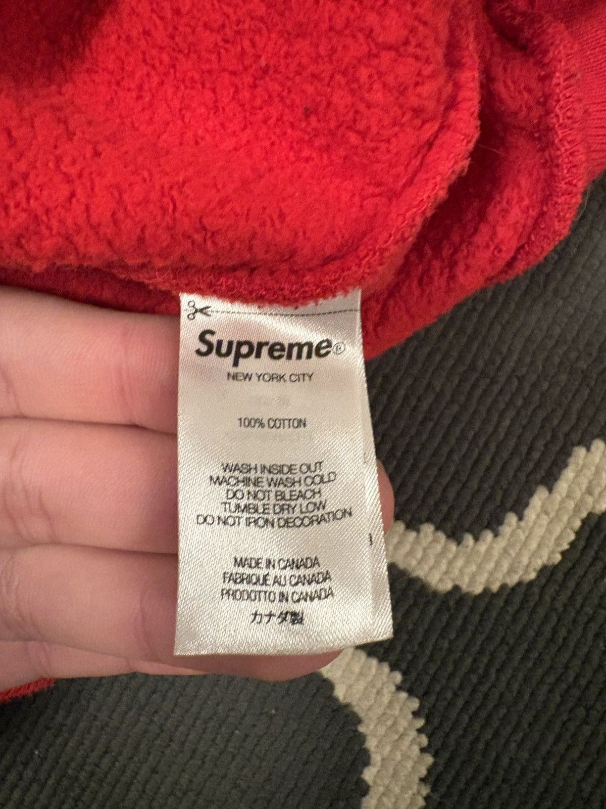 Supreme Supreme USA Hooded sweatshirt Size US L / EU 52-54 / 3 - 4 Thumbnail