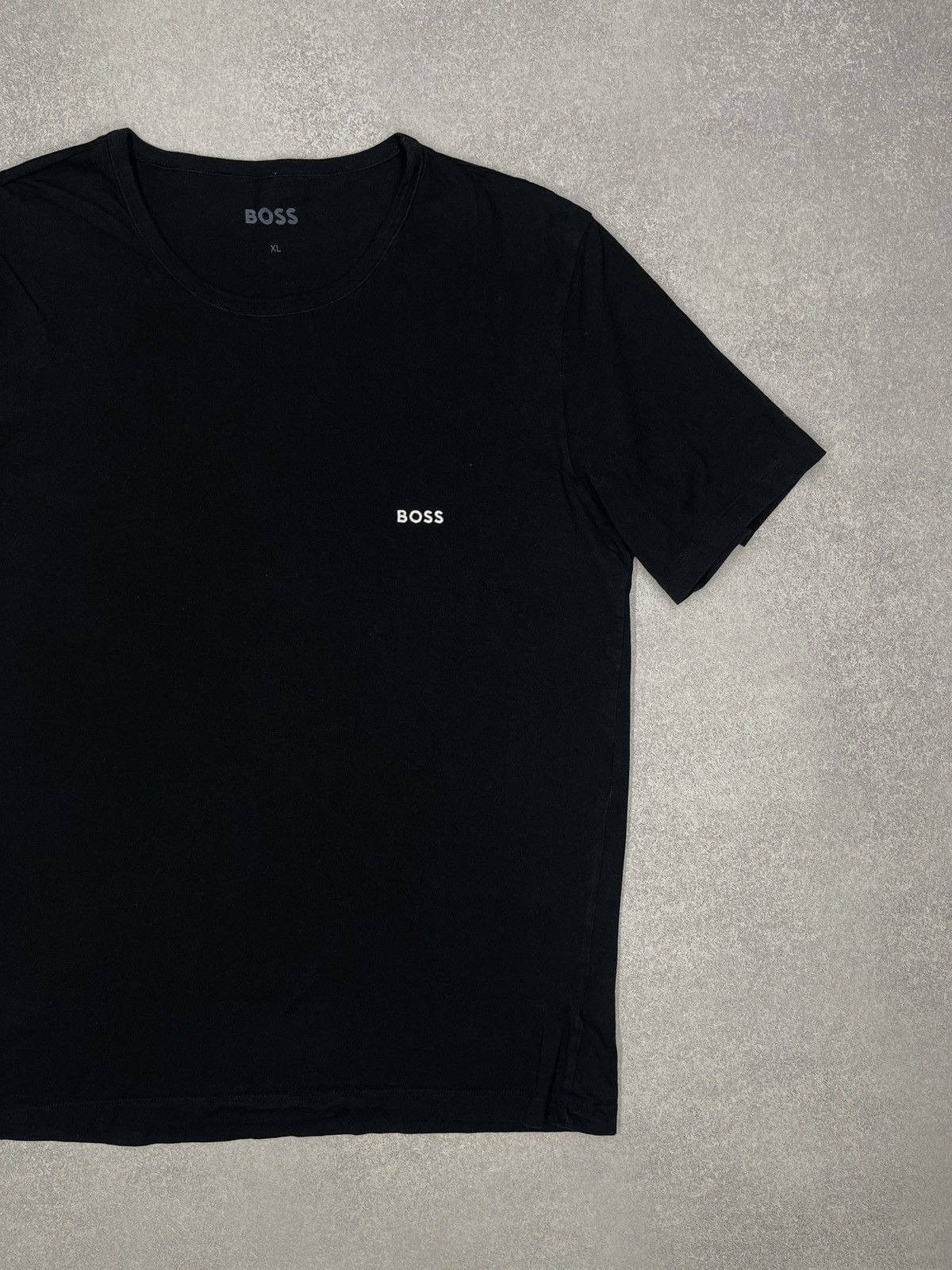 Hugo × Hugo Boss Mens Hugo Boss Basic Black T Shirt Size L/XL Size US XL / EU 56 / 4 - 3 Thumbnail
