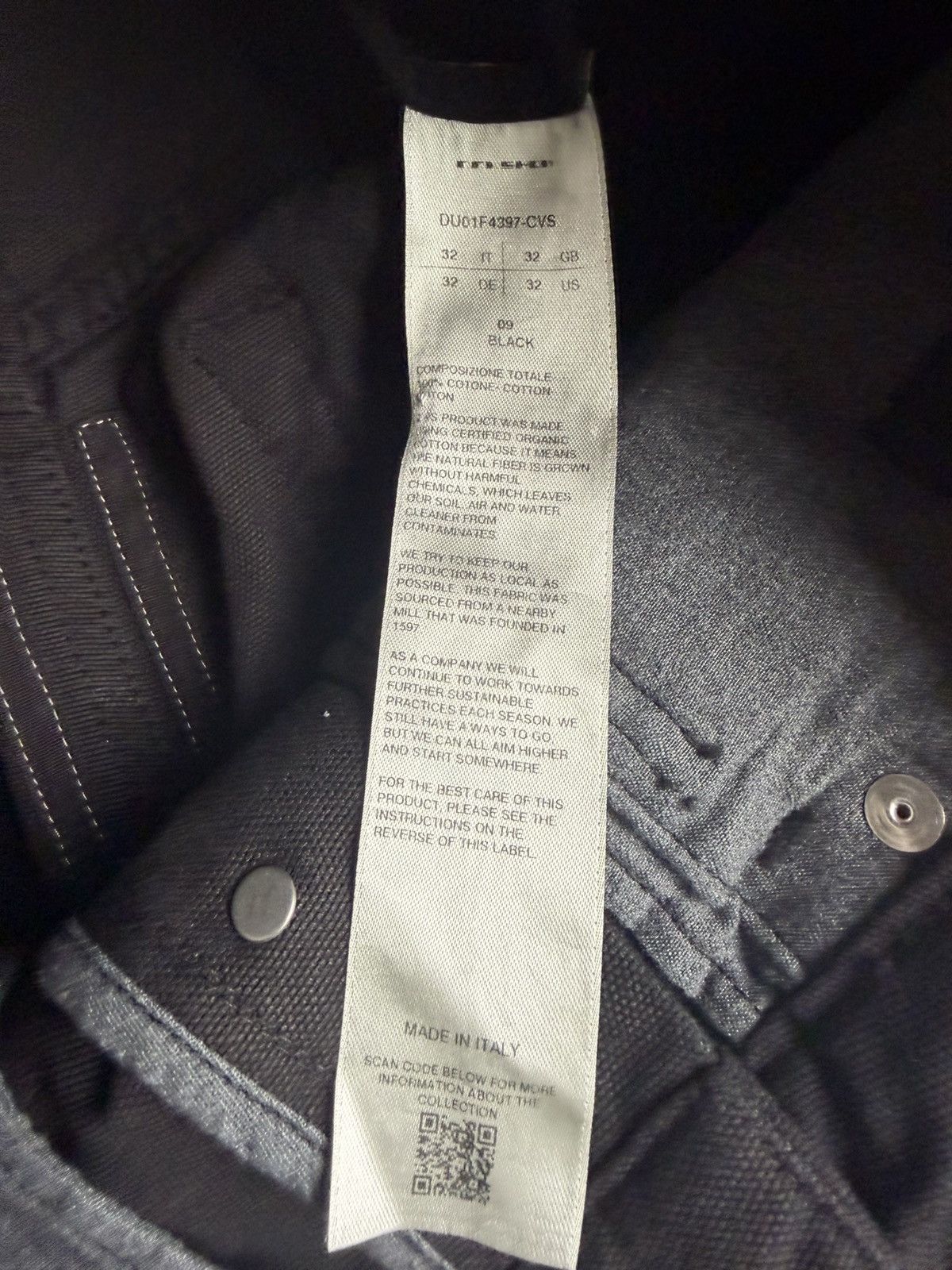 Rick Owens Rick Owens Fog Cut denim Size US 32 / EU 48 - 3 Thumbnail