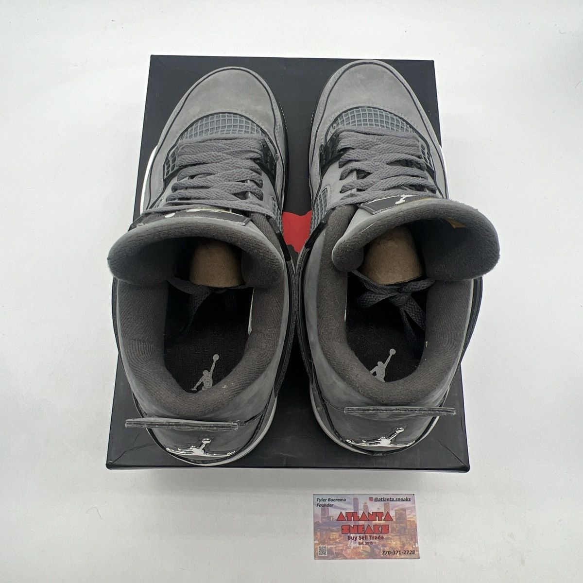 Jordan Brand Air Jordan 4 cool grey Size US 9.5 / EU 42-43 - 7 Thumbnail