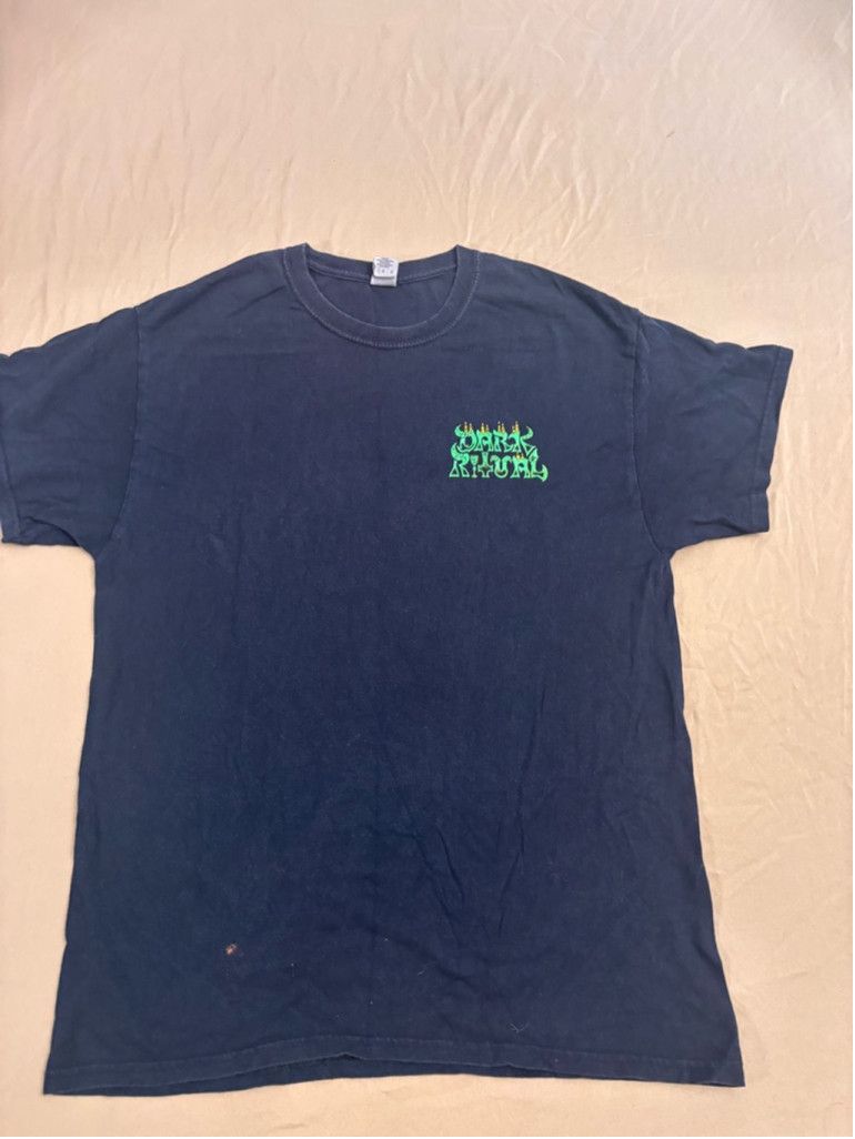 Gildan Men's Gildan Dark Ritual Graphic T-shirt Size L Black Dragon Size US L / EU 52-54 / 3 - 3 Thumbnail