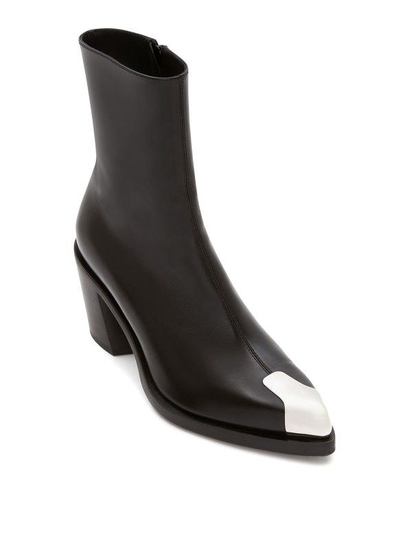 Alexander McQueen o1w1db10925 Punk Boot in Black Size US 6 / IT 36 - 2 Thumbnail