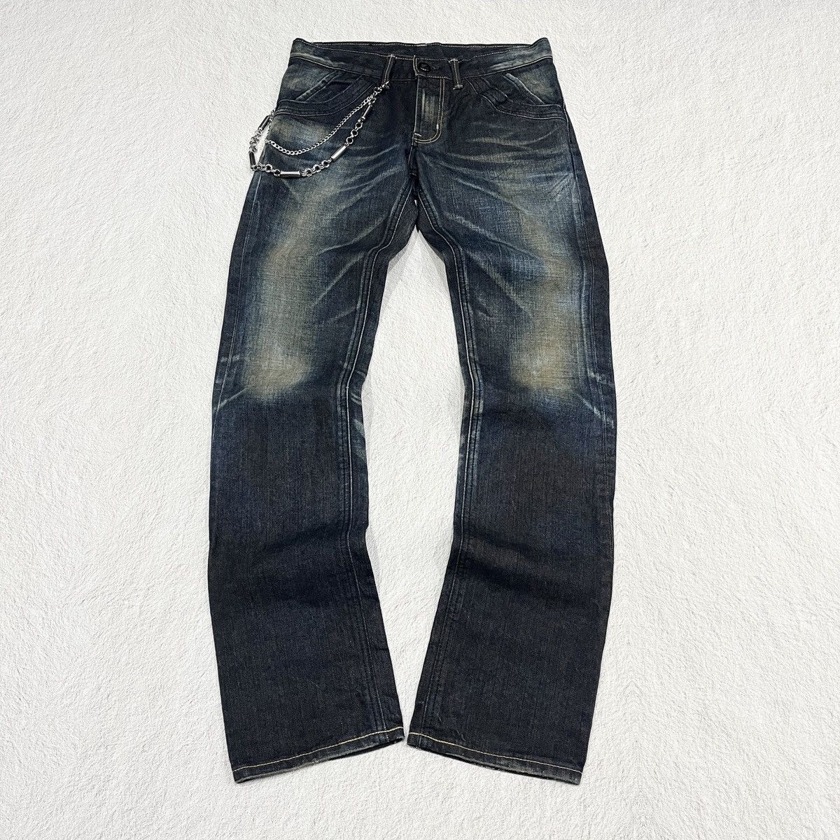 If Six Was Nine × KMRii × Other Nicolas Lee Onyx Skirt Denim