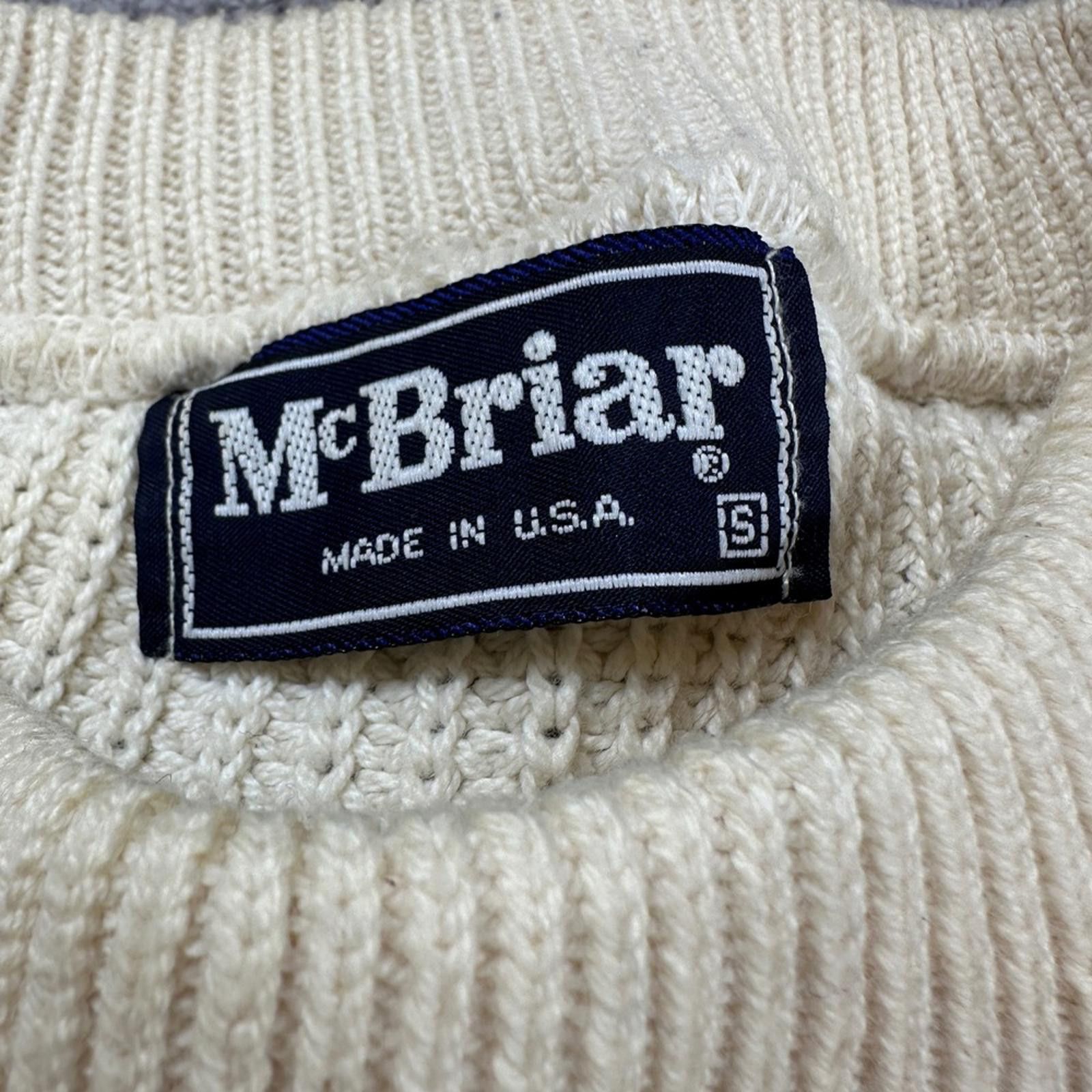 Other Vintage McBriar Sports Illustrated Sweater Mens S Cream Size US S / EU 44-46 / 1 - 4 Thumbnail