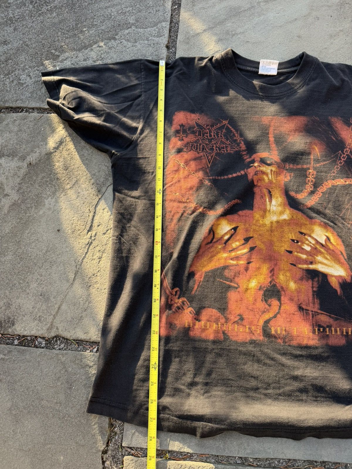 Balenciaga 2001 Dark Funeral Concert T Shirt Size US XL / EU 56 / 4 - 6 Thumbnail