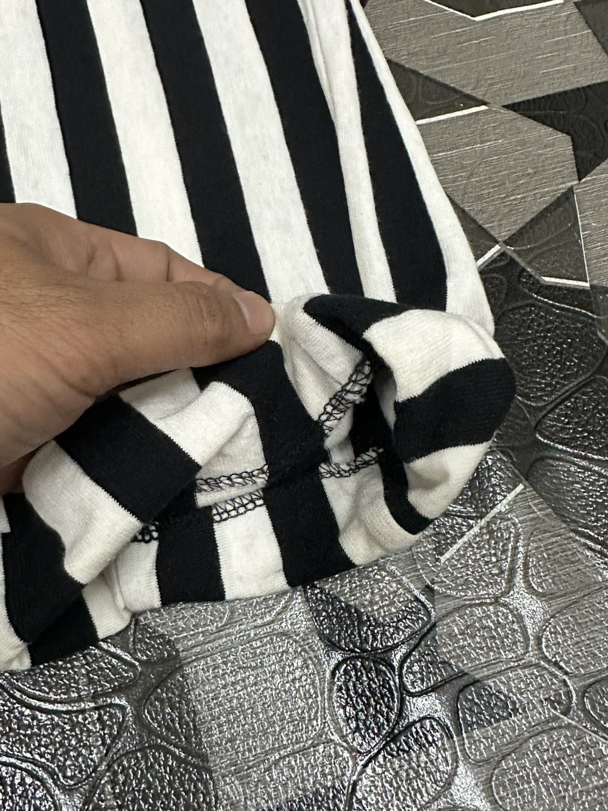 Hysteric Glamour Hysteric Glamour Stripe Prisoner Pants Size US 30 / EU 46 - 8 Thumbnail
