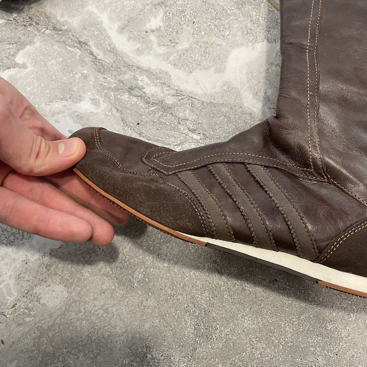 Adidas × Vintage Vintage Adidas Midiru High Boxing Racing Boots Leather suede Size US 7 / IT 37 - 7 Thumbnail