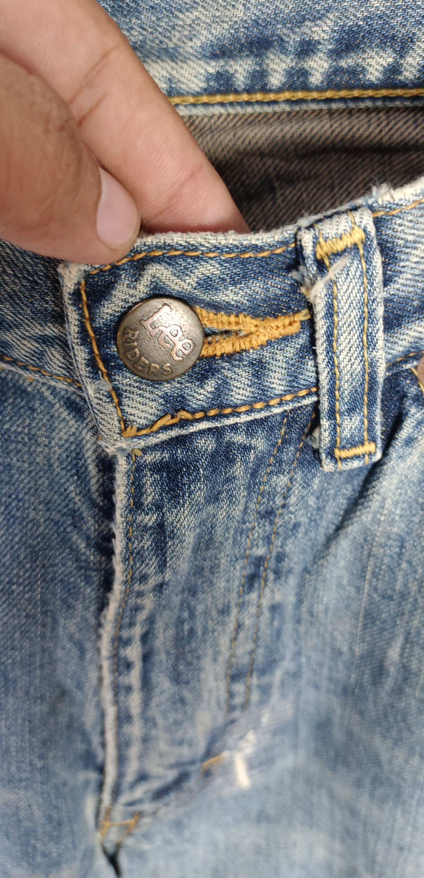 If Six Was Nine × Lee × Vintage Vintage Lee Riders Full Selvedge Talon Zipper Size US 29 - 12 Thumbnail