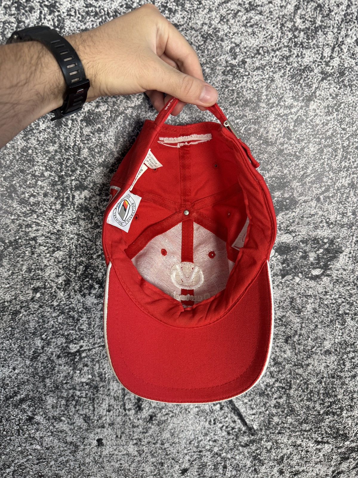 Formula 1 Vintage Michael Schumacher Racing Cap Ferrari F1 Hat Rare Size ONE SIZE - 6 Thumbnail