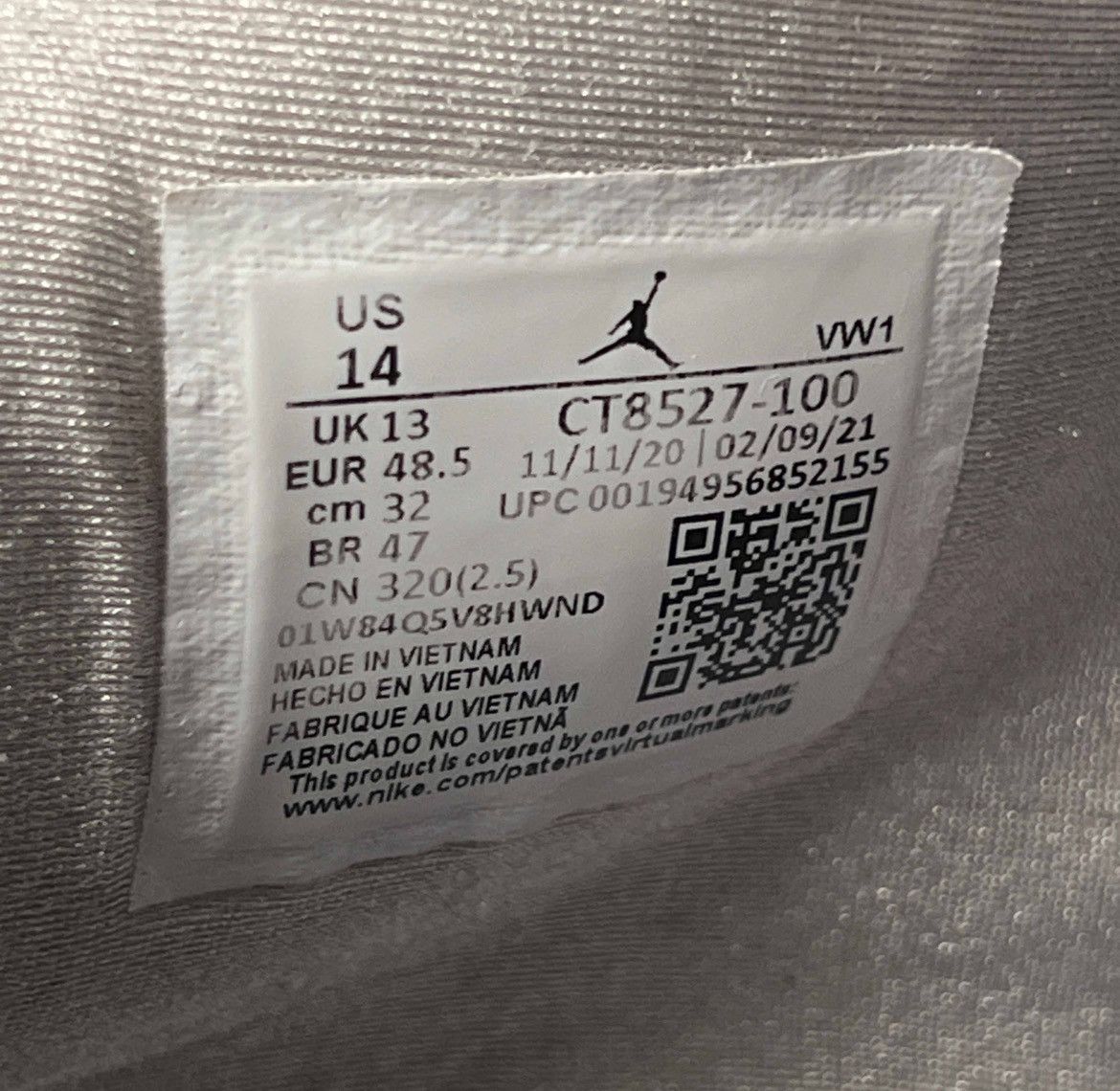 Jordan Brand Jordan 4 Retro White Oreo Size US 14 / EU 47 - 6 Thumbnail
