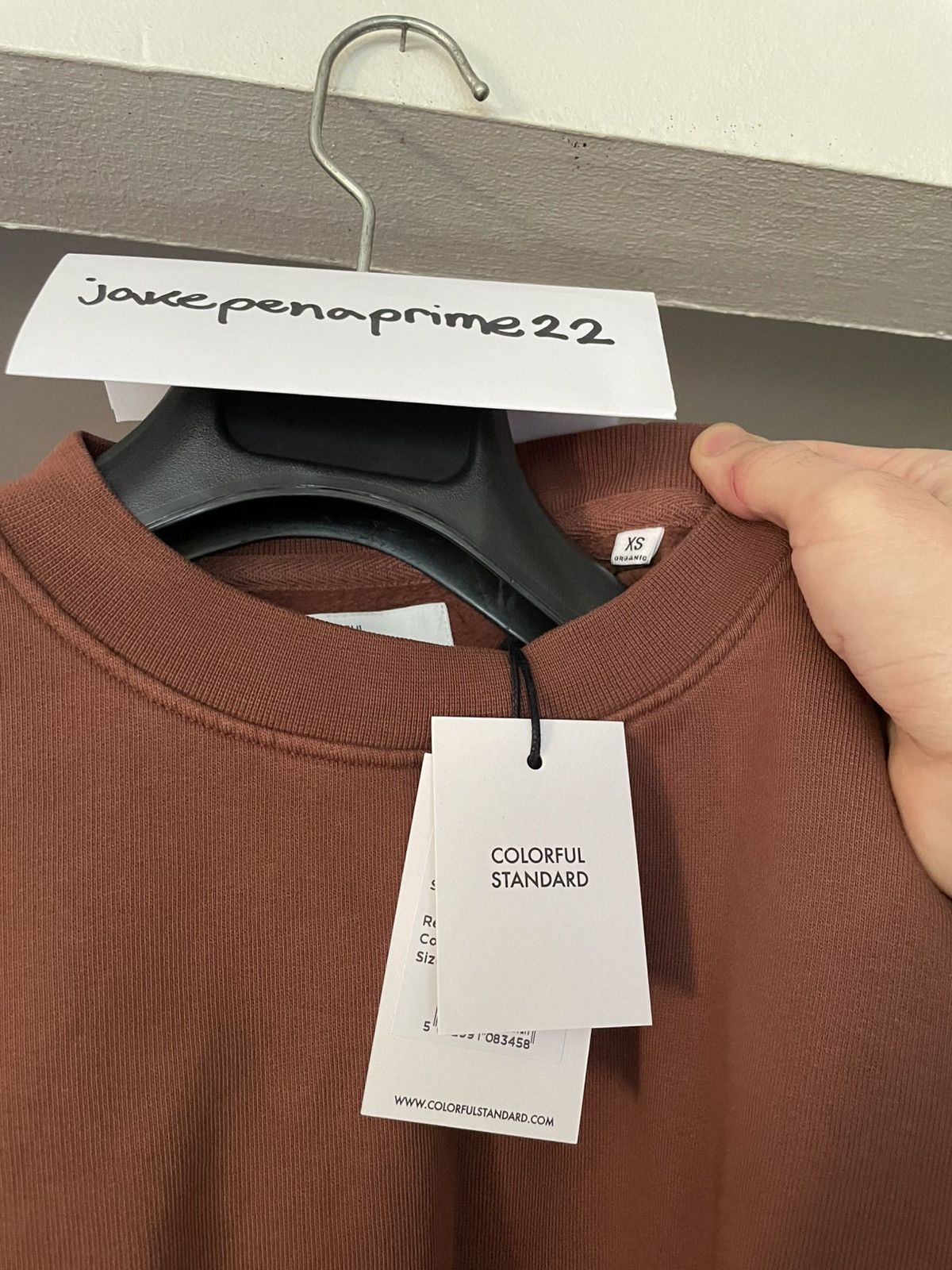Colorful Standard Colorful Standard Oversized Sweatshirt Cinnamon Size US XS / EU 42 / 0 - 6 Thumbnail