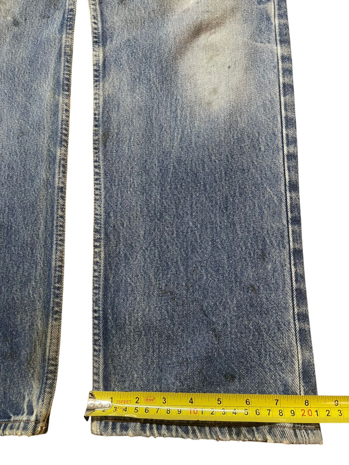 Levi's Vintage 90s Levis 501 Mud Faded Wash Style Loose Jeans Size US 32 / EU 48 - 16 Thumbnail