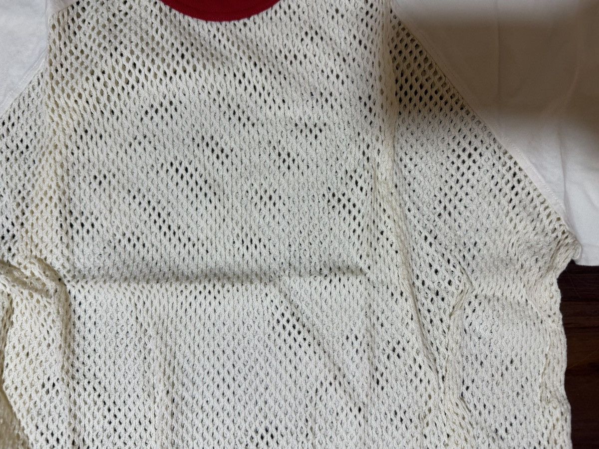 Aime Leon Dore Aime Leon Dore ALD Mesh Ringer Tee Pristine / Red Size XXL Size US XXL / EU 58 / 5 - 2 Thumbnail