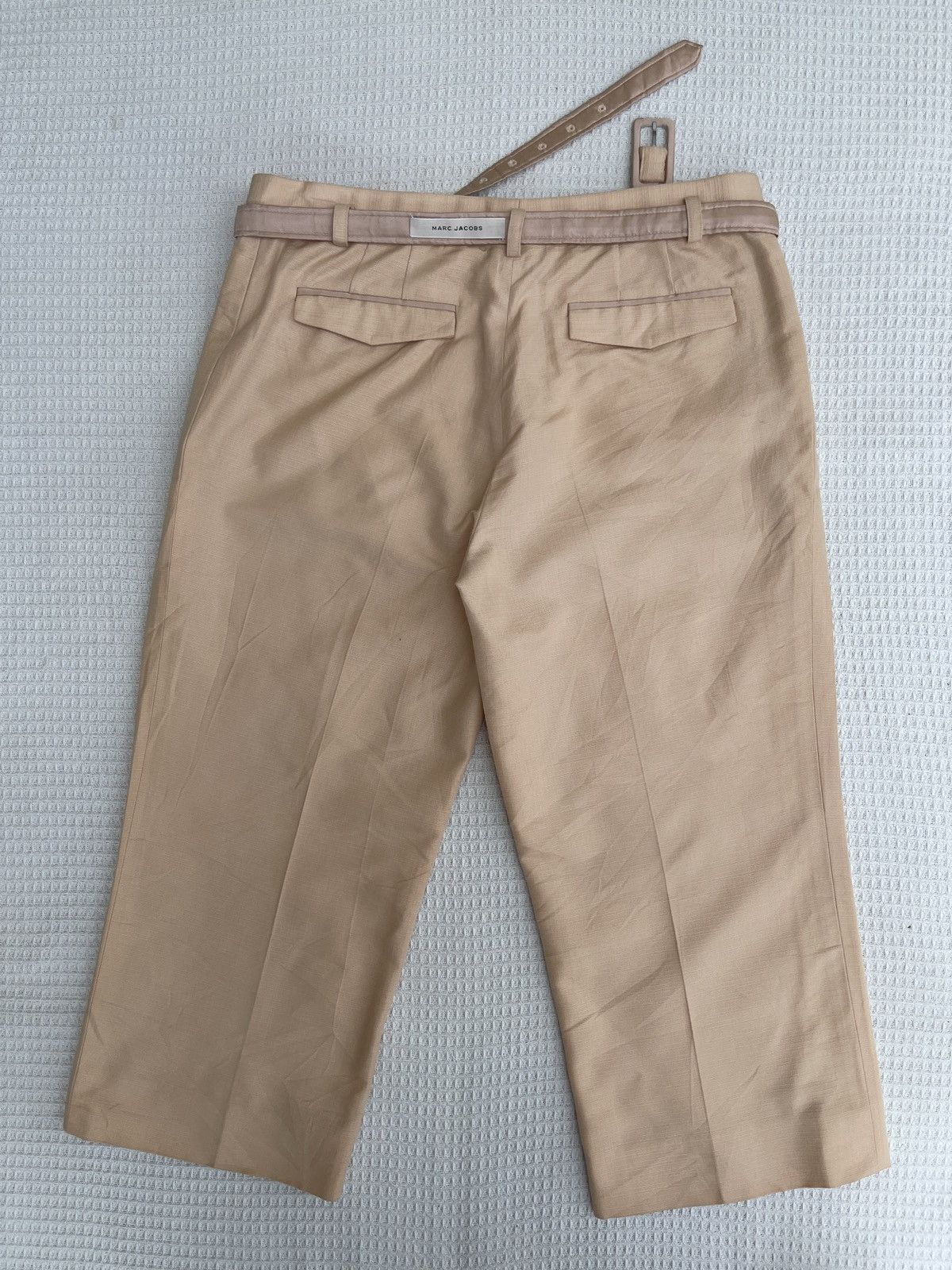 Marc Jacobs Rare🔥Combo Set Marc Jacobs Crop Pants & Belt Marc Jacobs Size 30" / US 8 / IT 44 - 3 Thumbnail